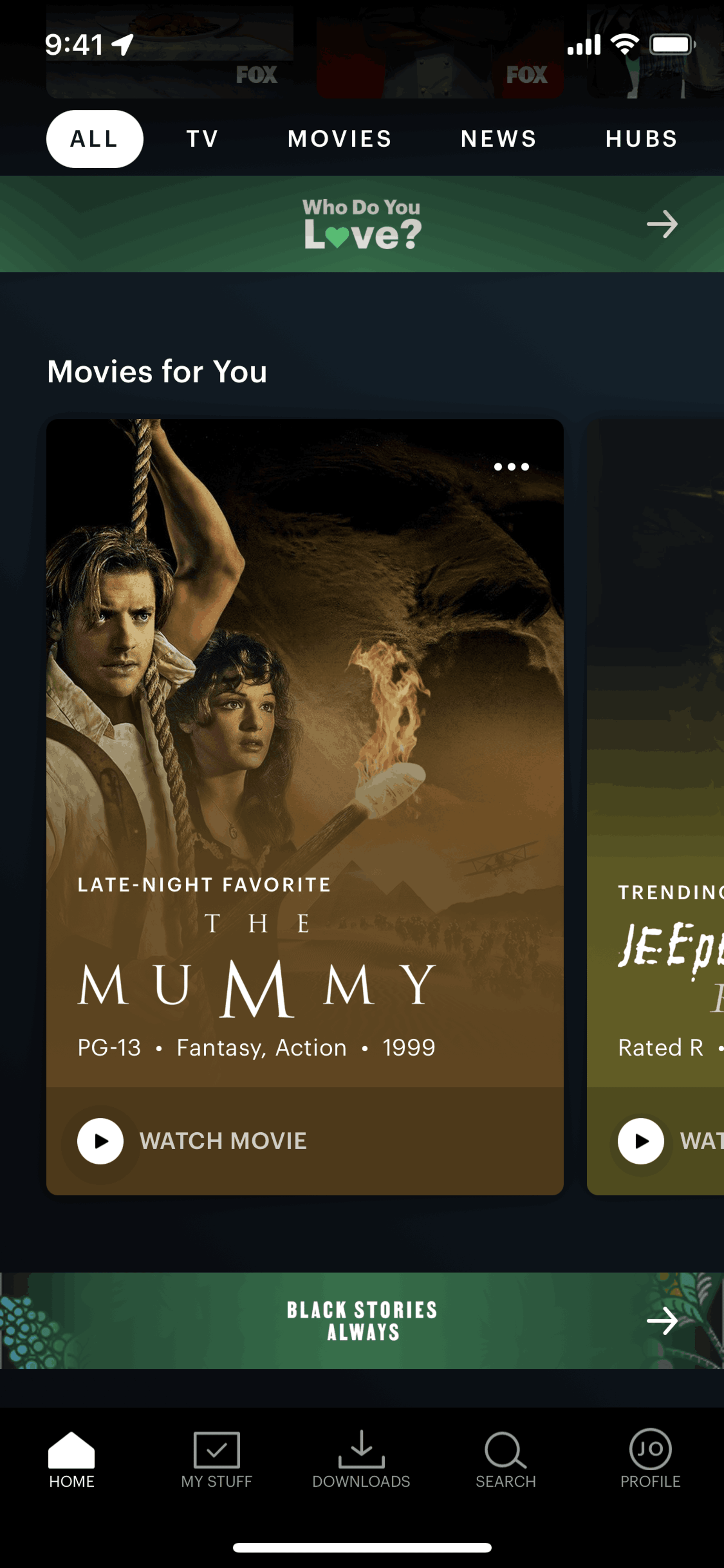 Hulu iOS Entertainment interface screenshot 24