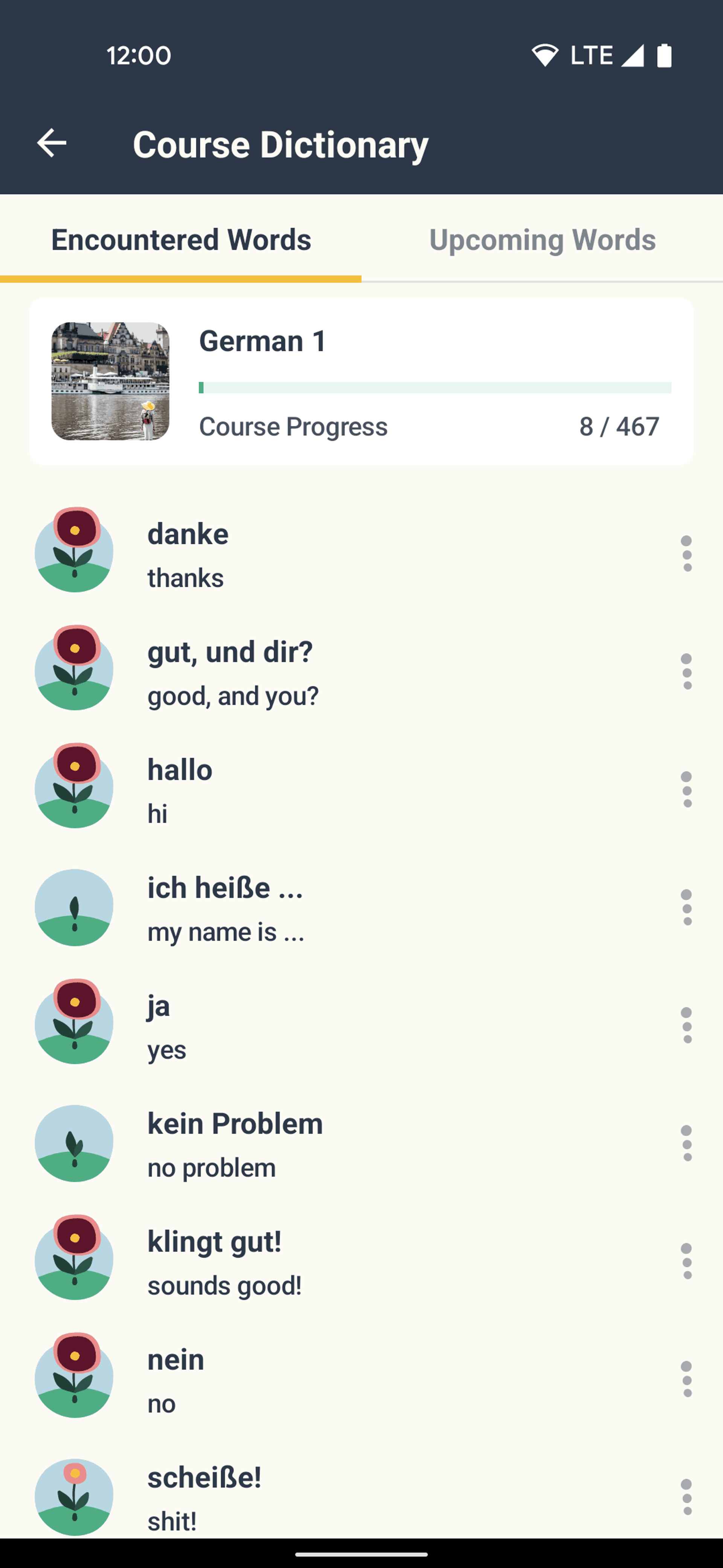 Memrise Android Education interface screenshot 14