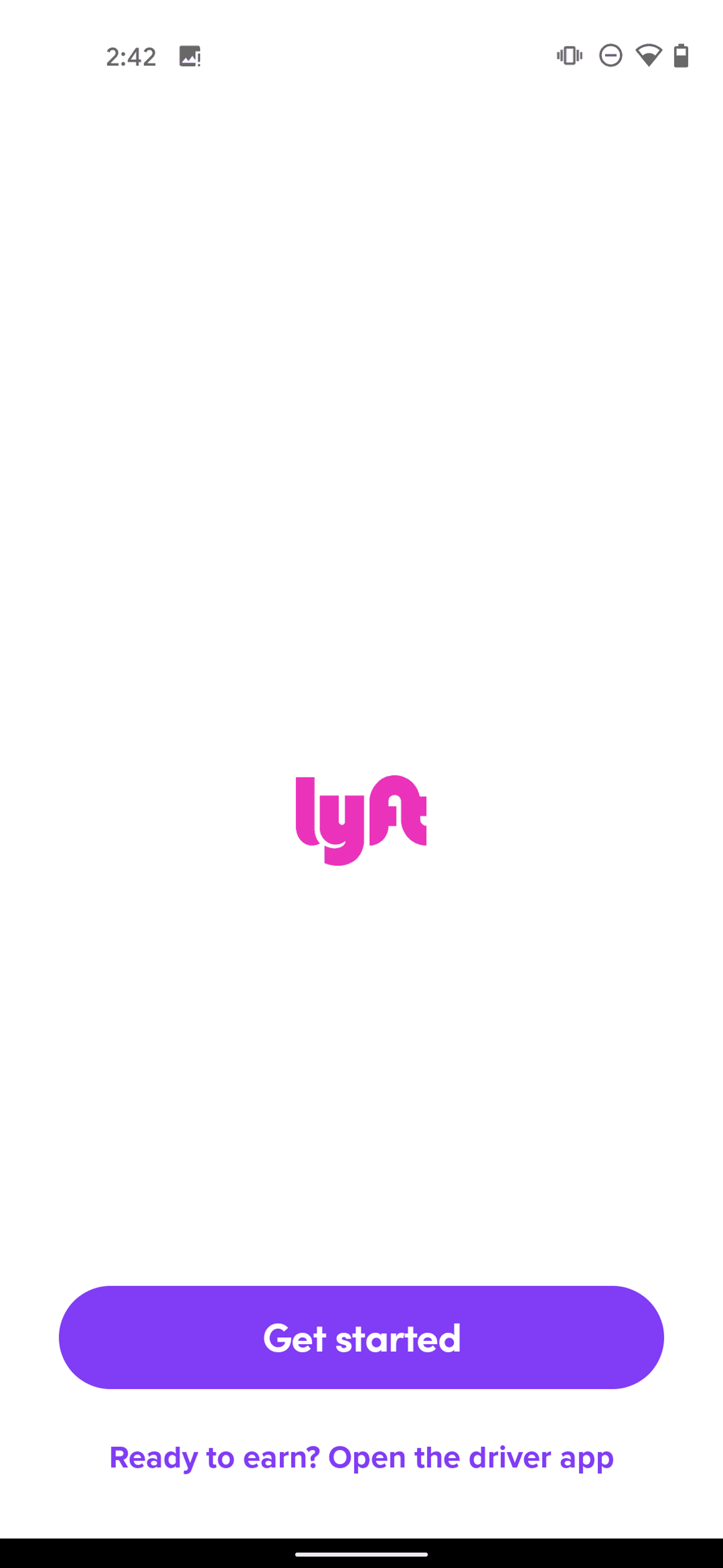 Lyft Android Travel & Transportation interface screenshot 3