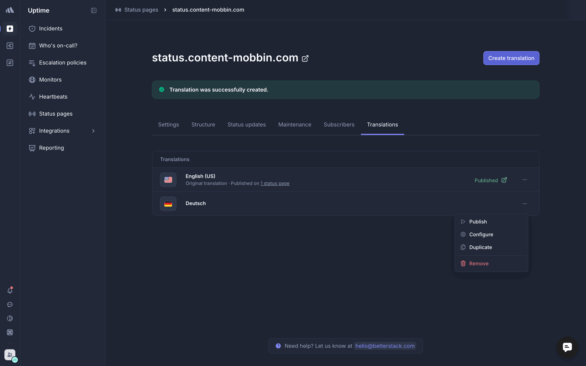 Better Stack Web Developer Tools interface screenshot 13