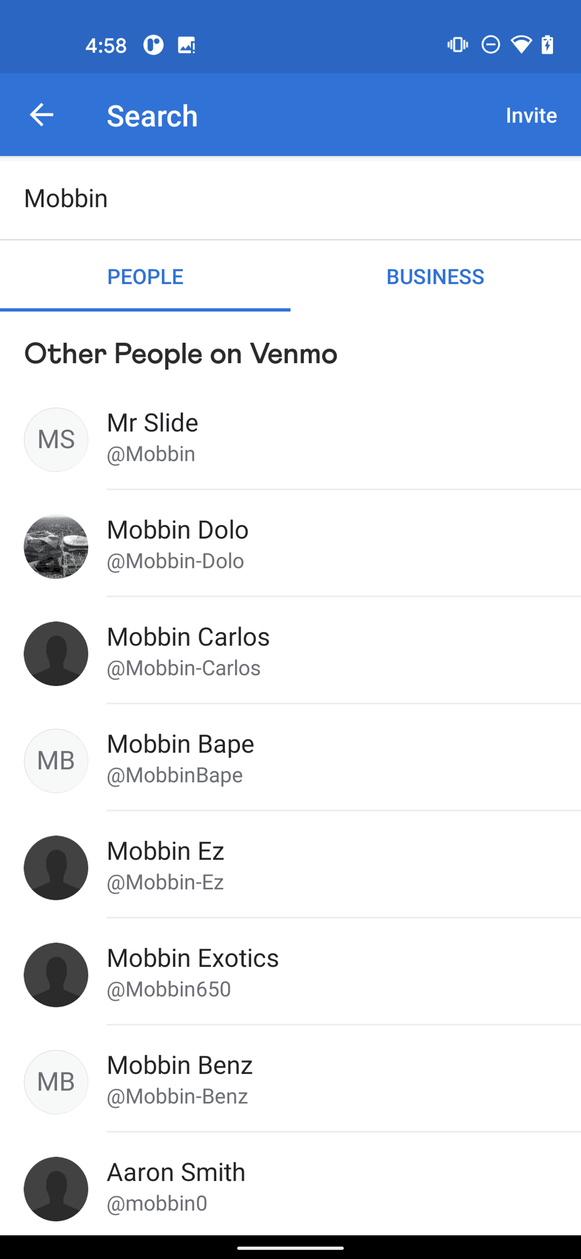 Venmo Android Finance interface screenshot 14