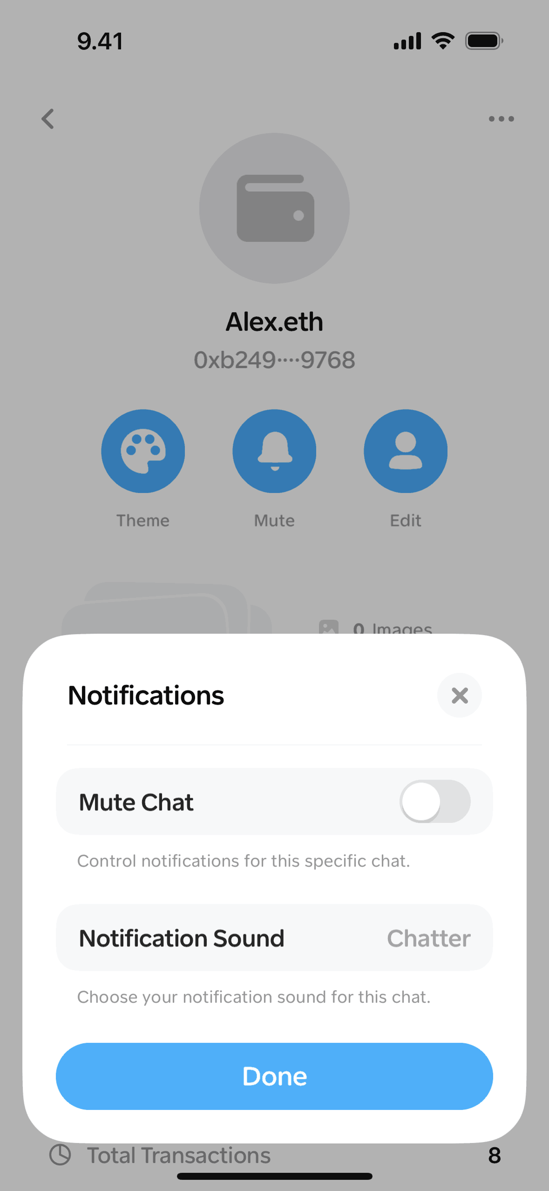 Family iOS Crypto & Web3 interface screenshot 6