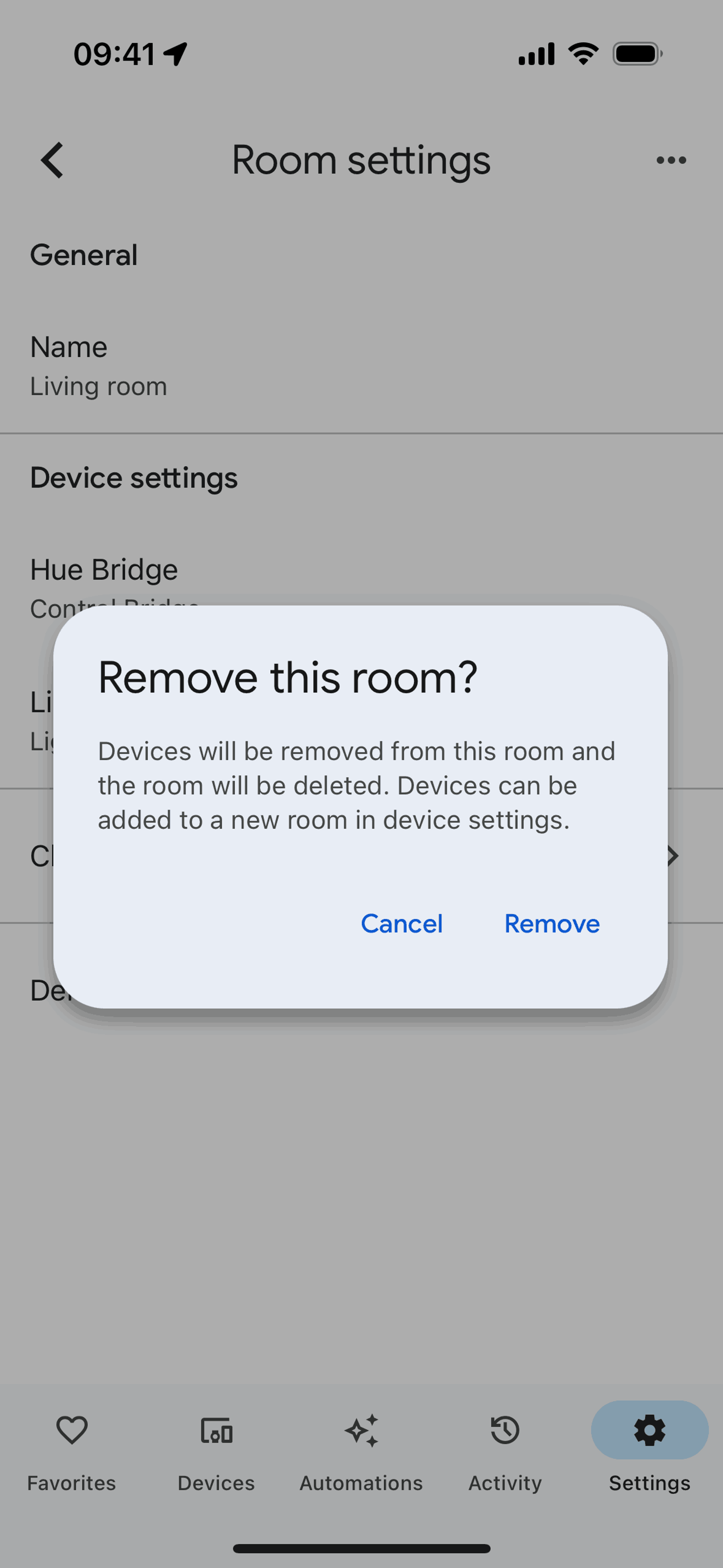 Google Home iOS AI interface screenshot 7