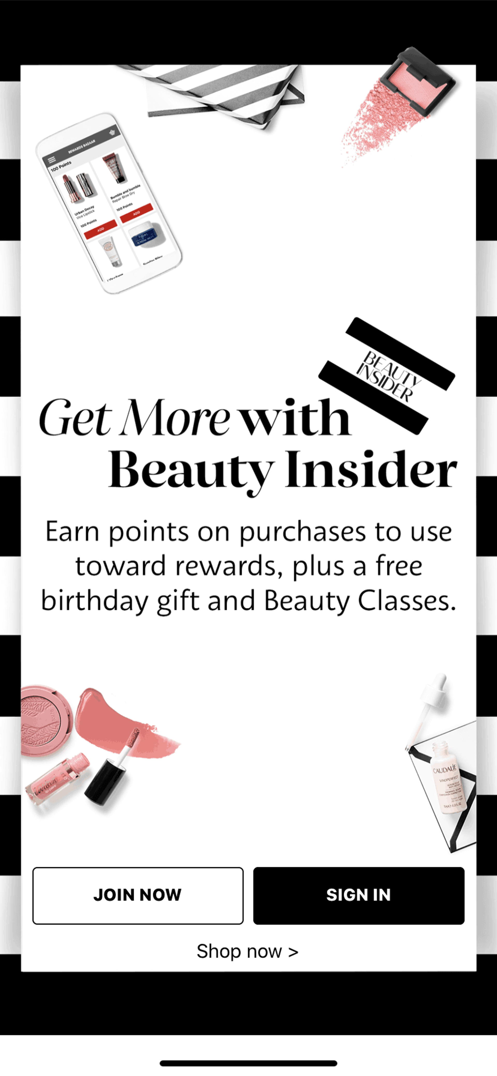 Sephora iOS Shopping interface screenshot 5