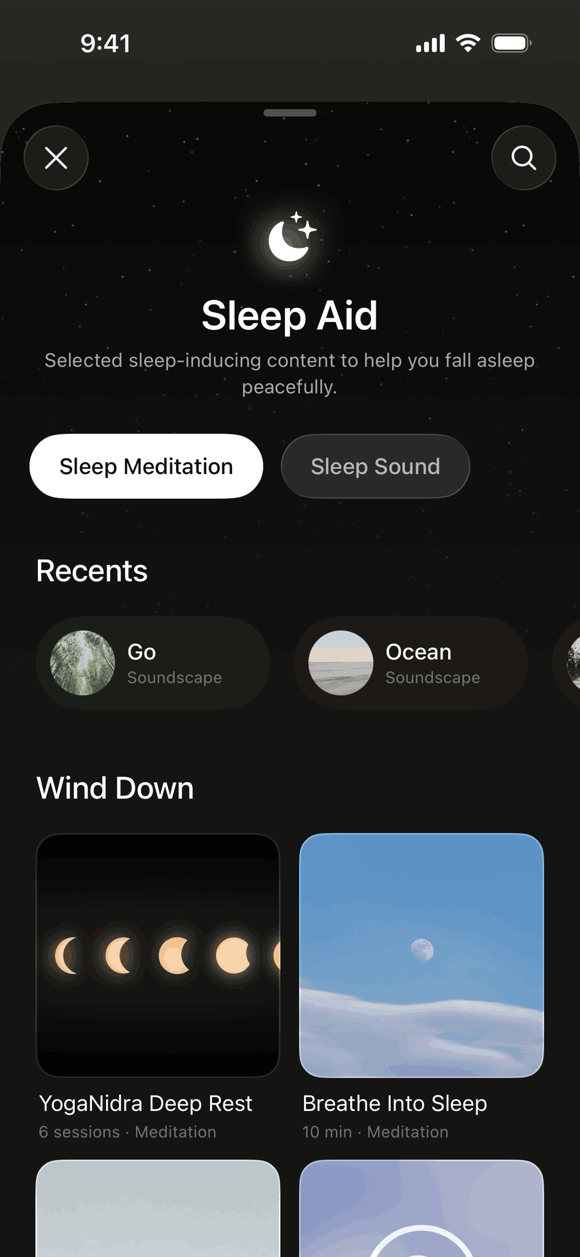 TIDE iOS Health & Fitness interface screenshot 20