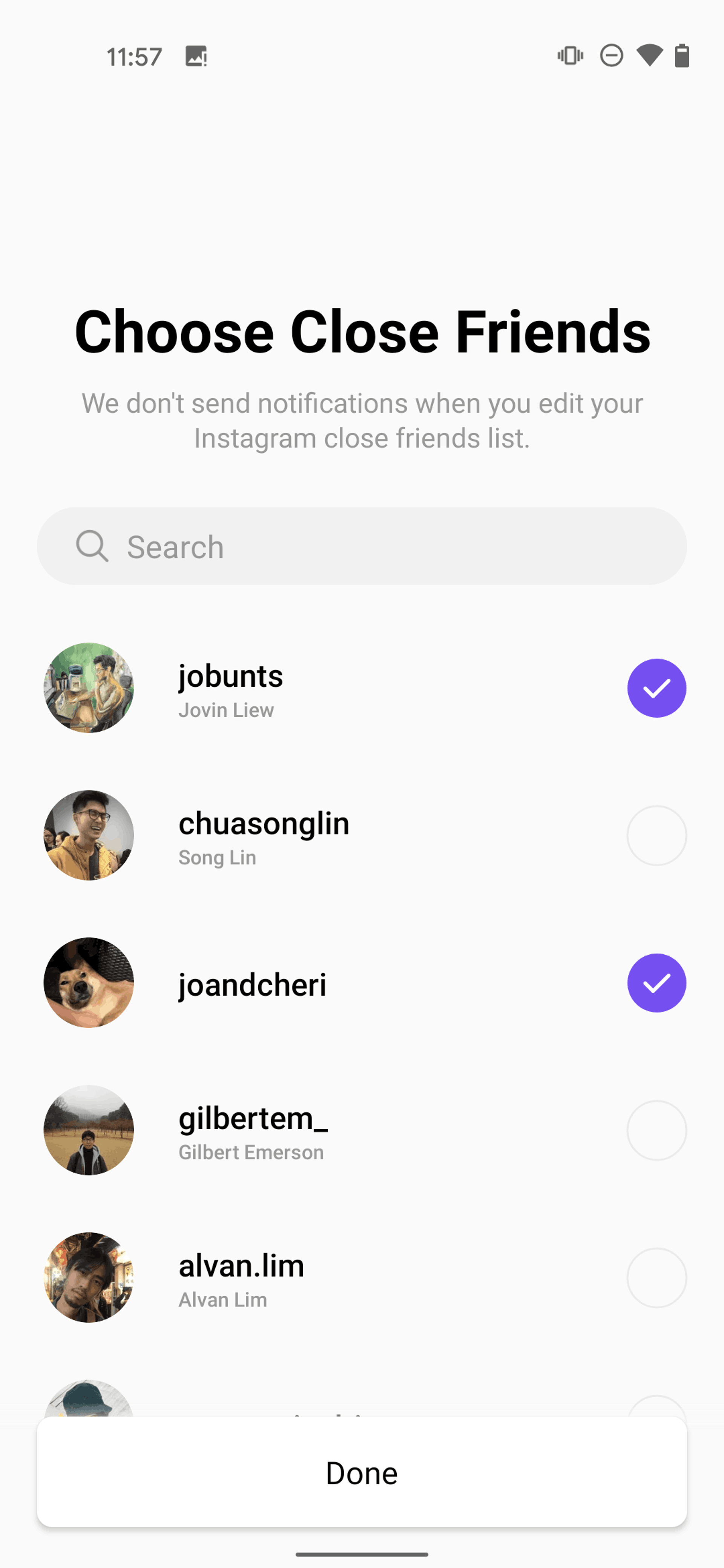 Threads Android Social Networking interface screenshot 11