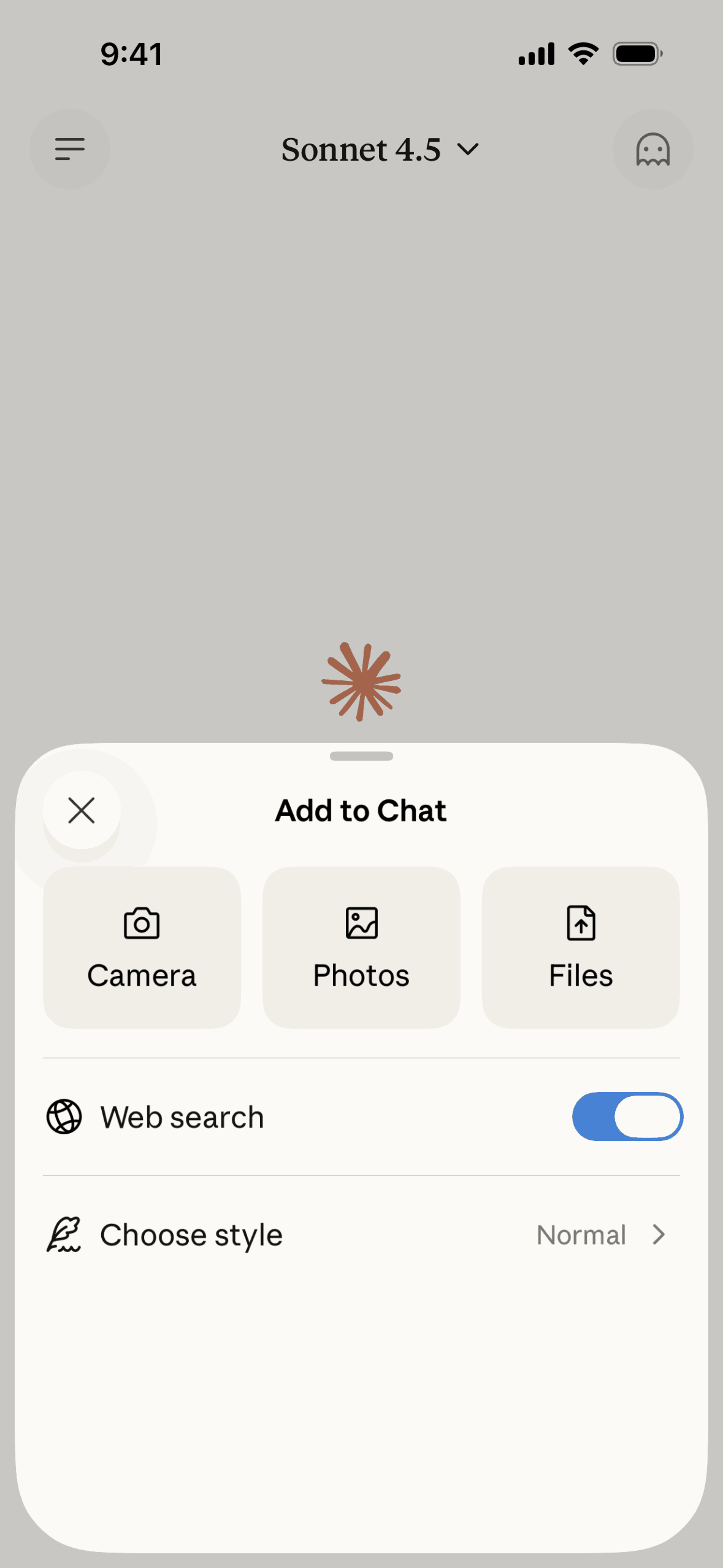 Claude iOS AI interface screenshot 11