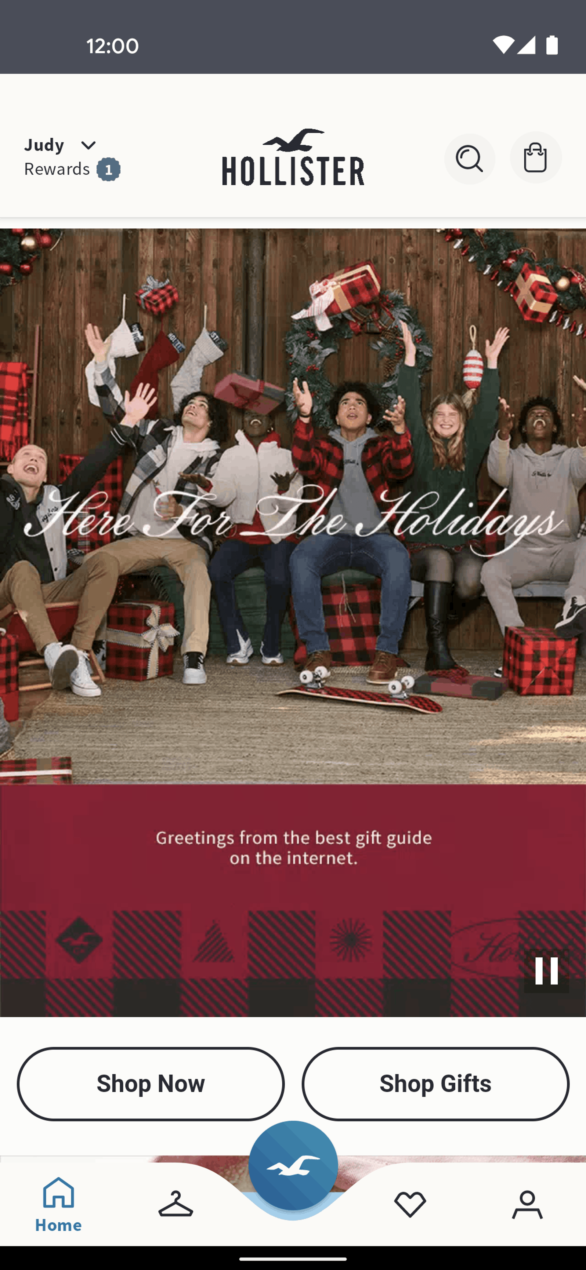 Hollister Co. Android Shopping interface screenshot 24