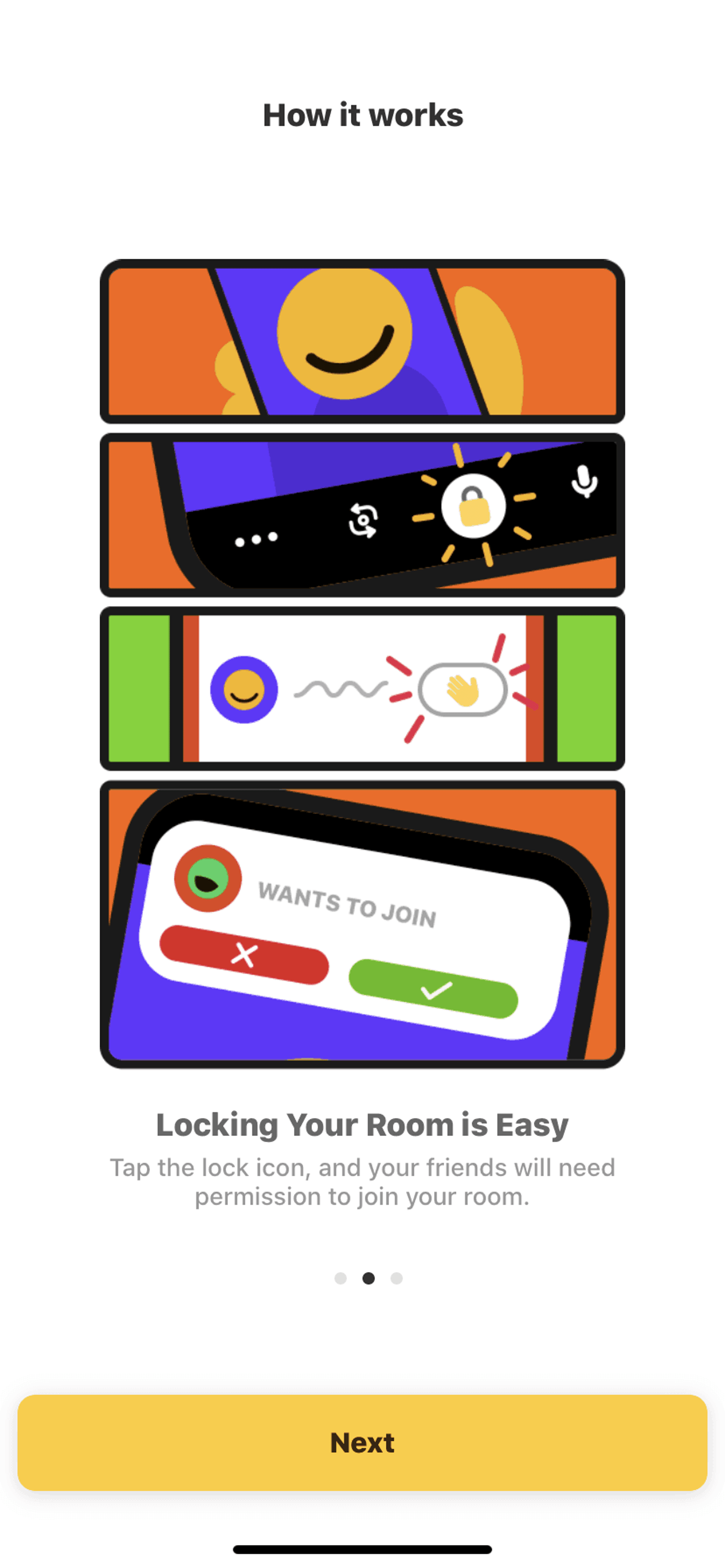 Houseparty iOS Social Networking interface screenshot 14