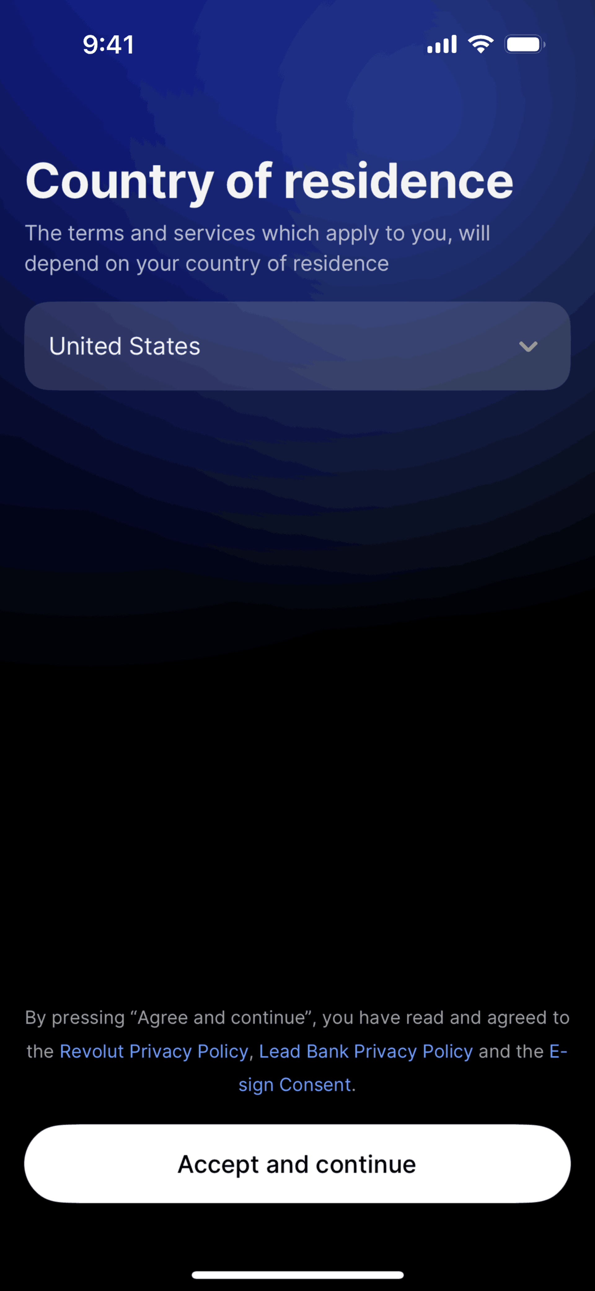 Revolut iOS Finance interface screenshot 16
