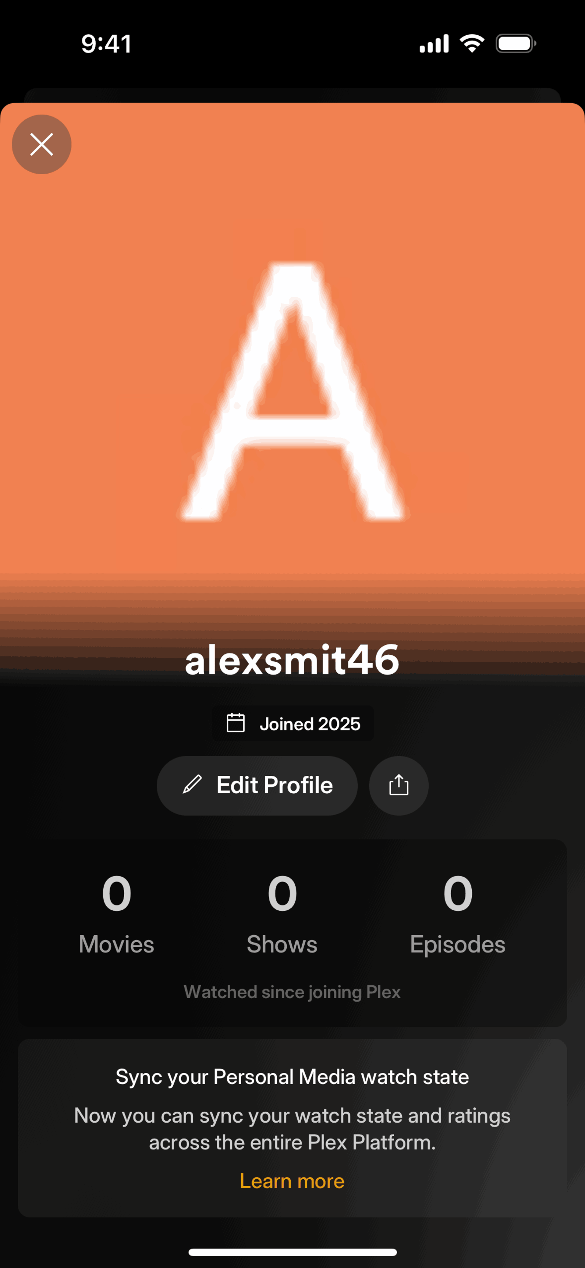 Plex iOS Entertainment interface screenshot 15