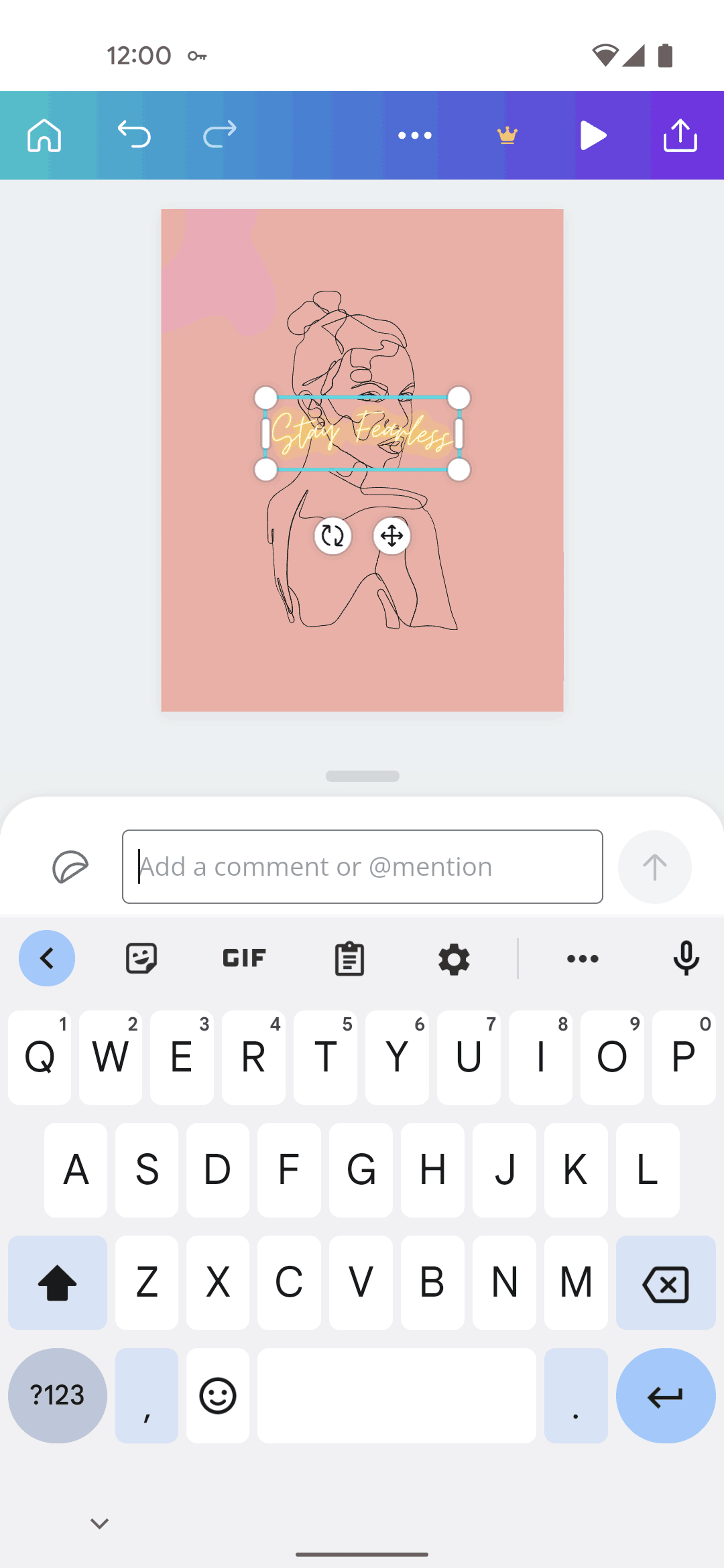 Canva Android Photo & Video interface screenshot 9