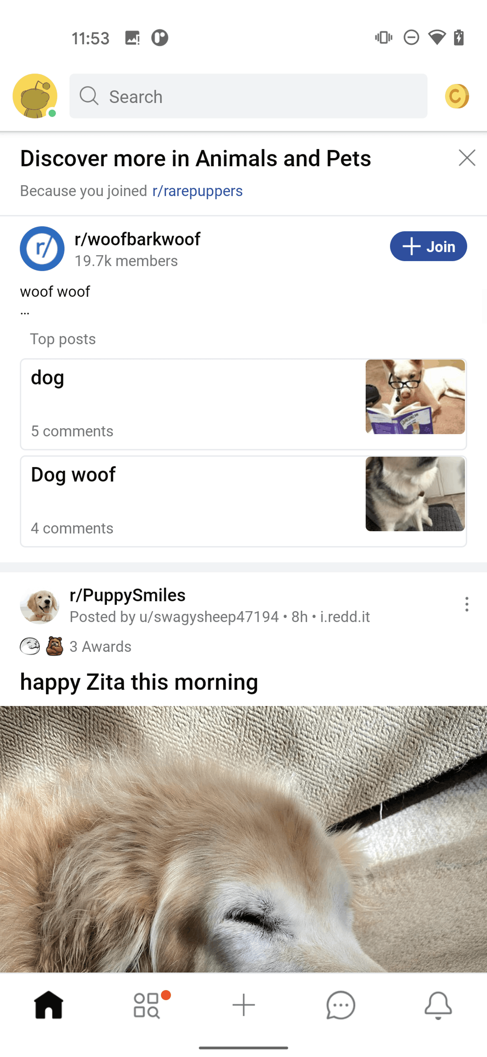Reddit Android Social Networking interface screenshot 14