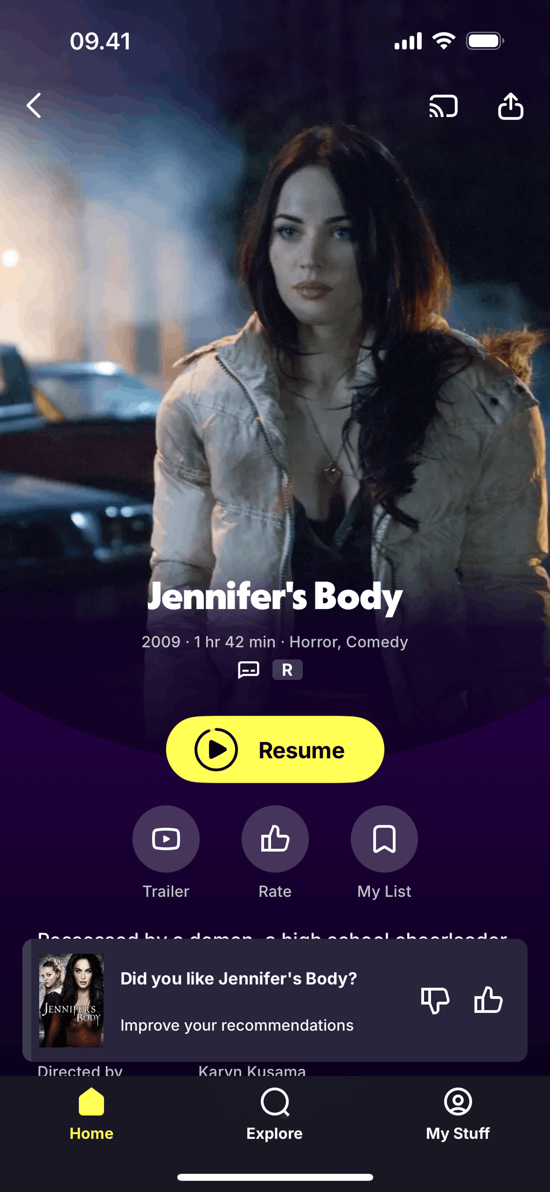 Tubi iOS Entertainment interface screenshot 12