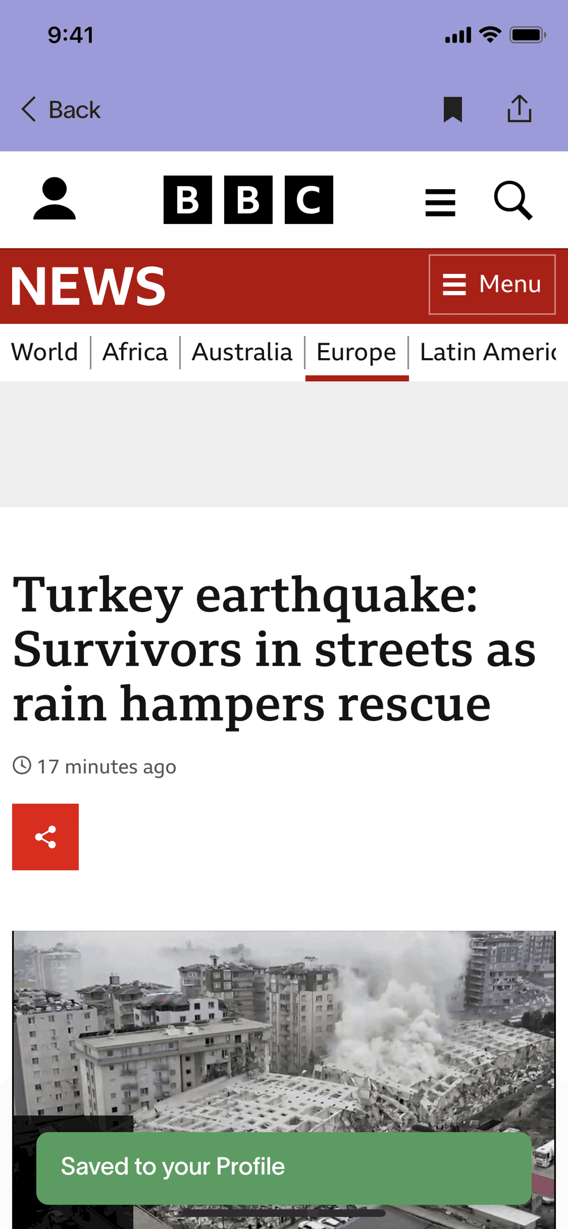 informed News iOS News interface screenshot 15