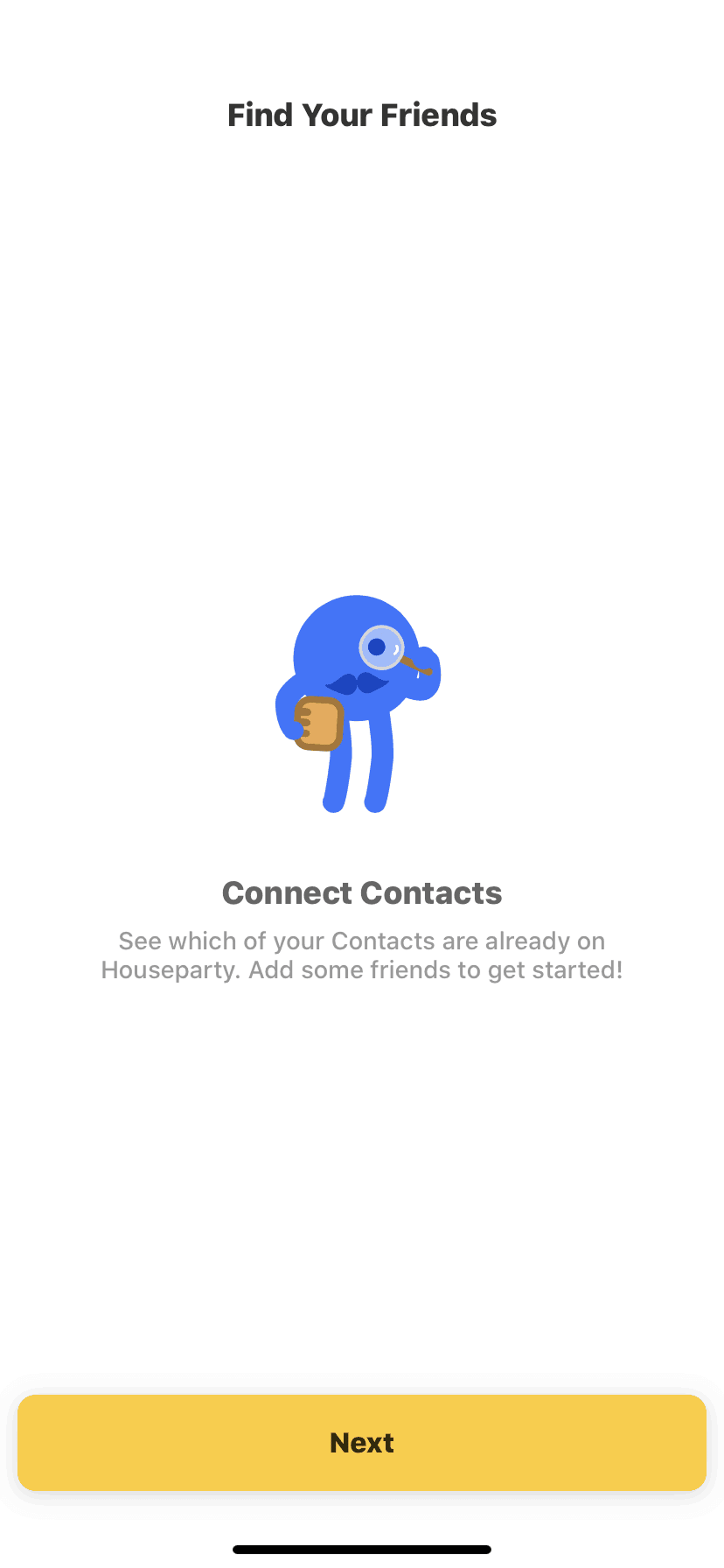 Houseparty iOS Social Networking interface screenshot 8