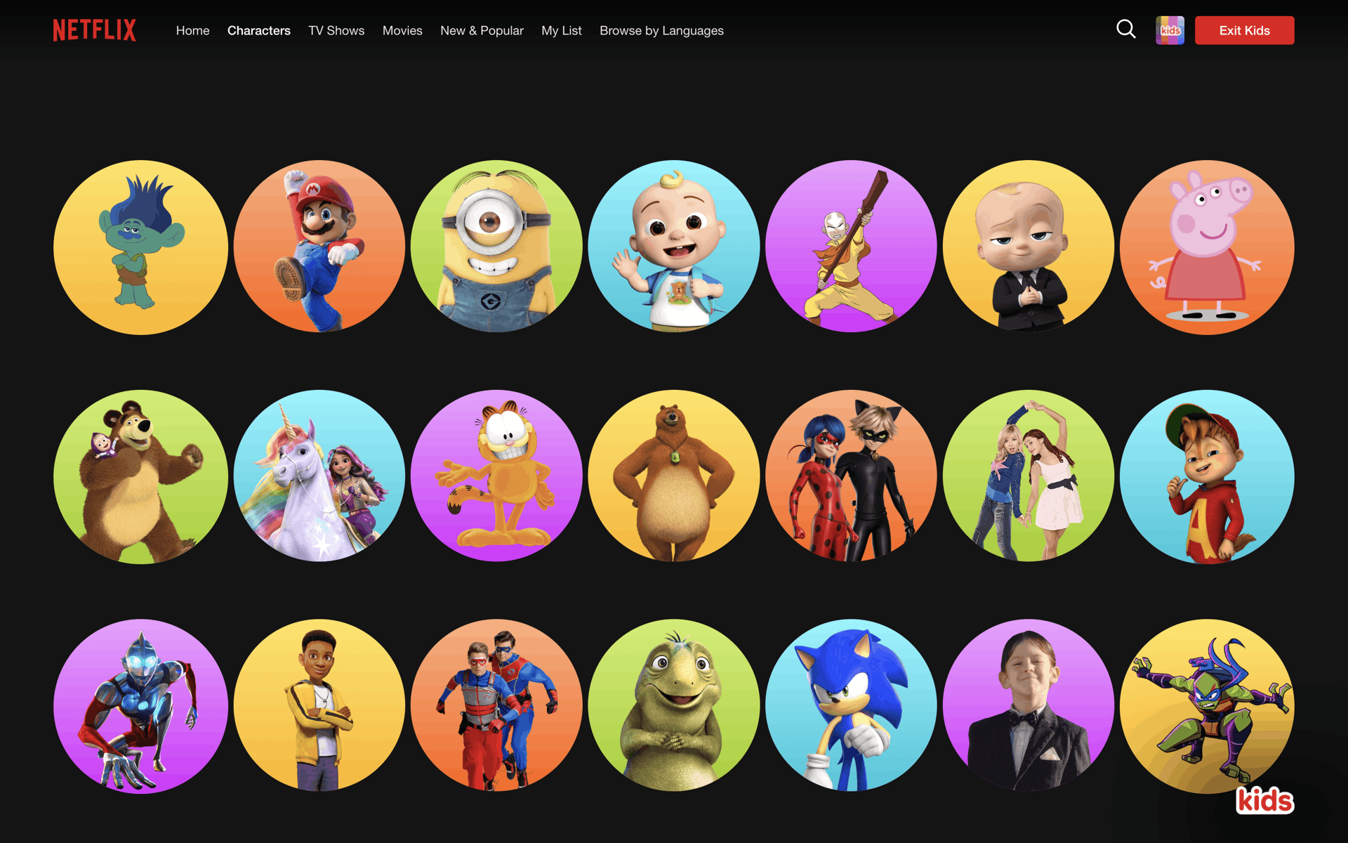 Netflix Web Entertainment interface screenshot 13