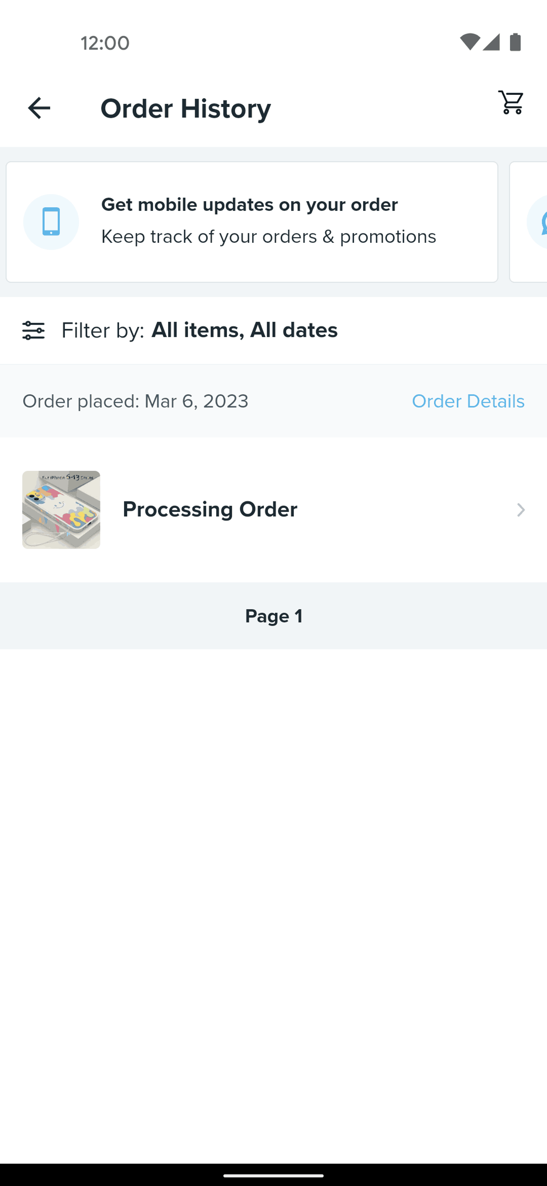 Wish Android Shopping interface screenshot 14