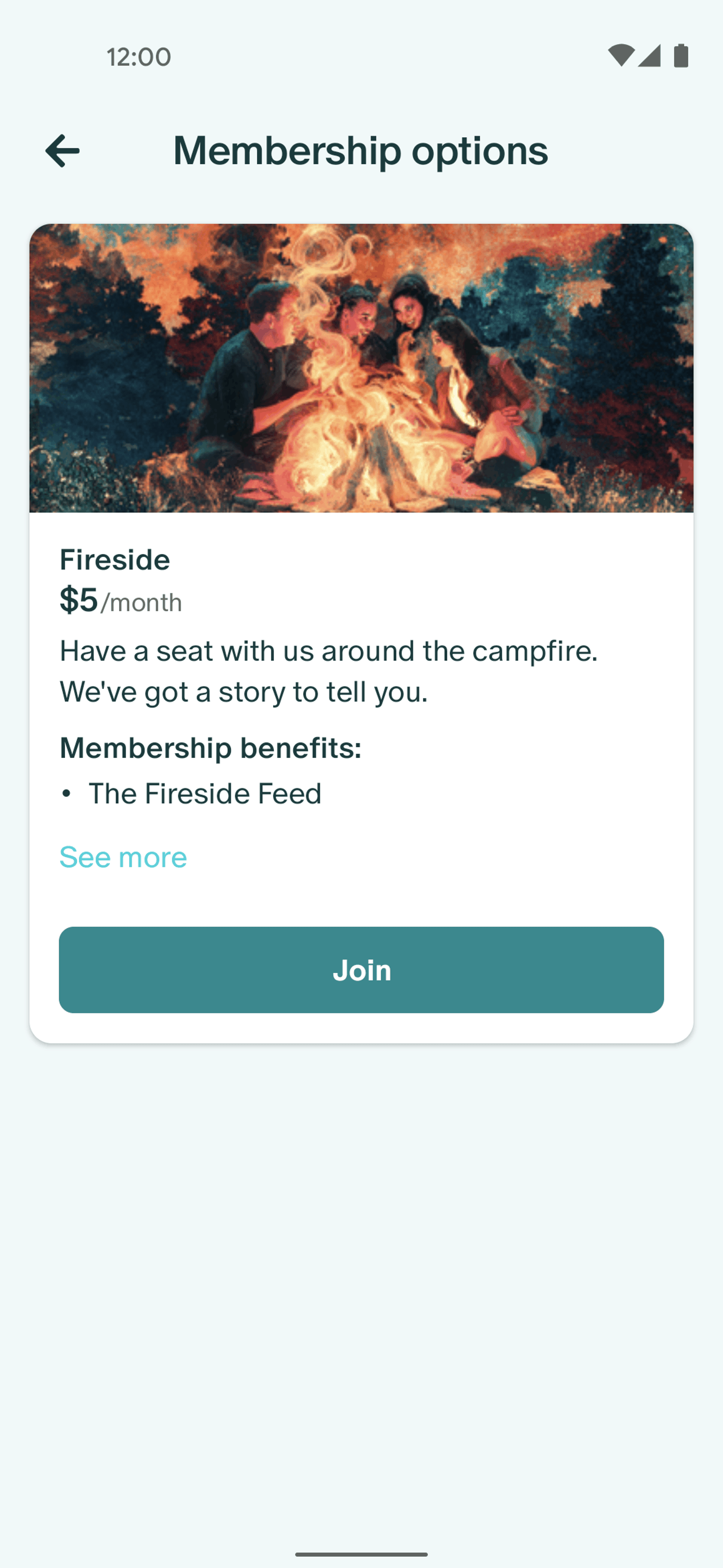 Patreon Android Social Networking interface screenshot 12