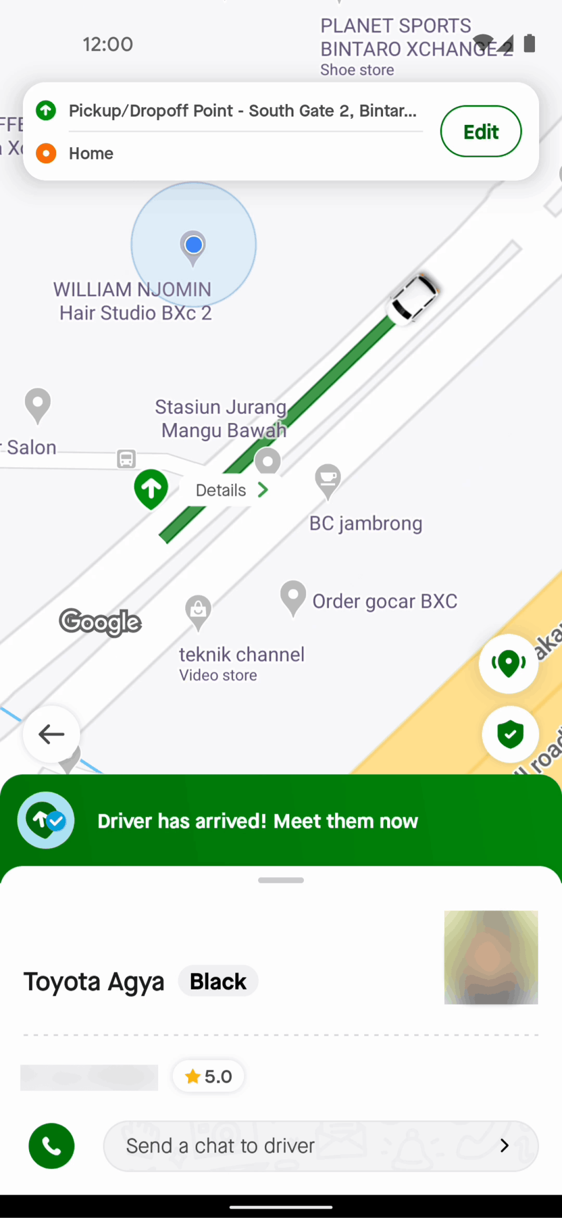 Gojek Android Travel & Transportation interface screenshot 9