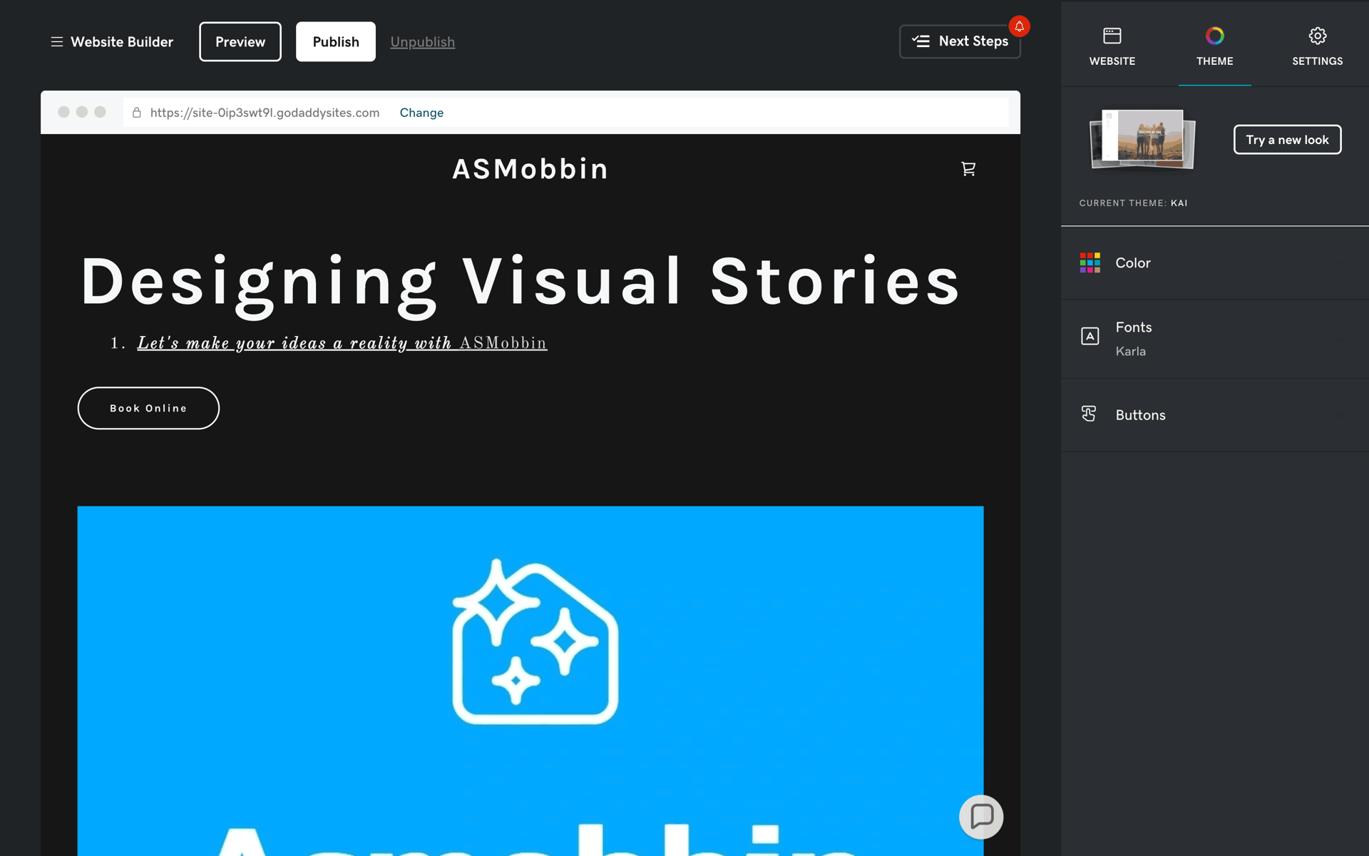 GoDaddy Web Developer Tools interface screenshot 17