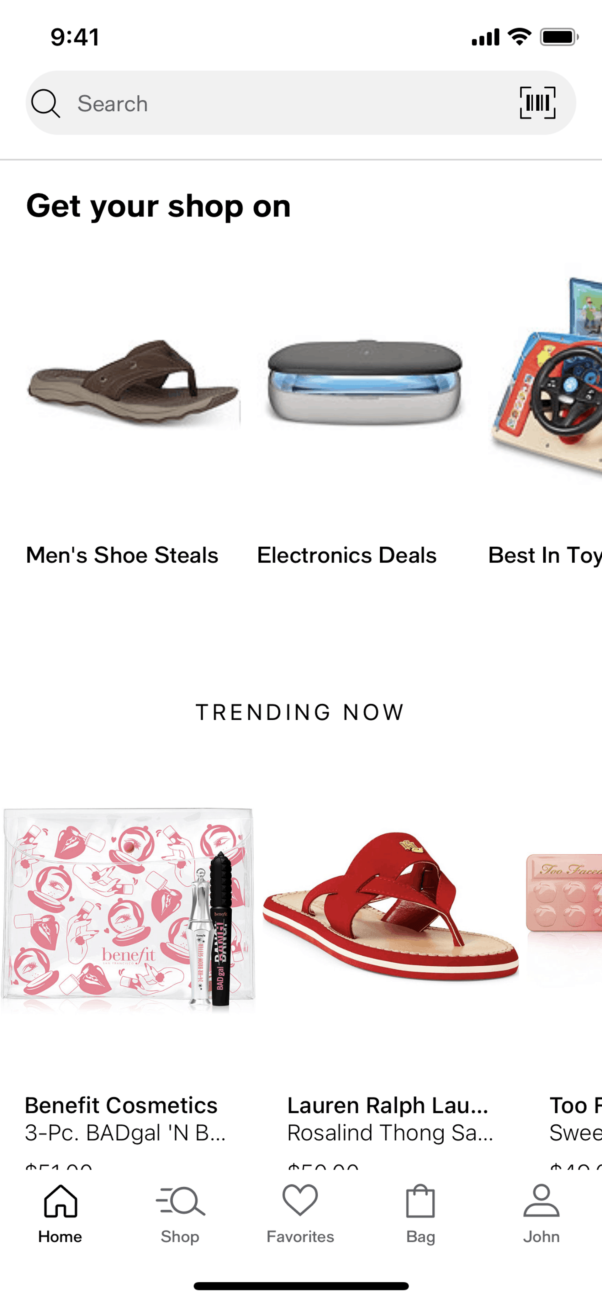 Macy's iOS Shopping interface screenshot 19