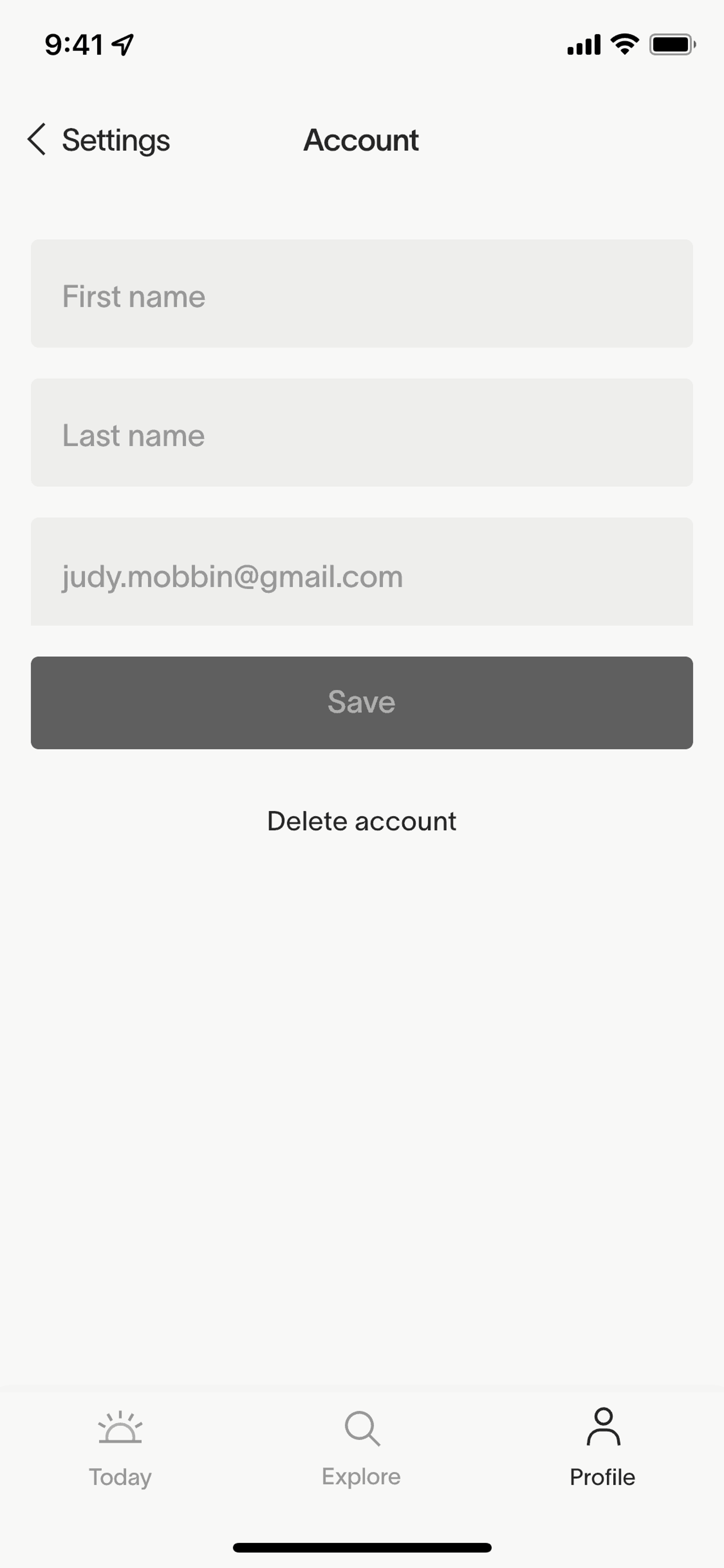 informed News iOS News interface screenshot 10
