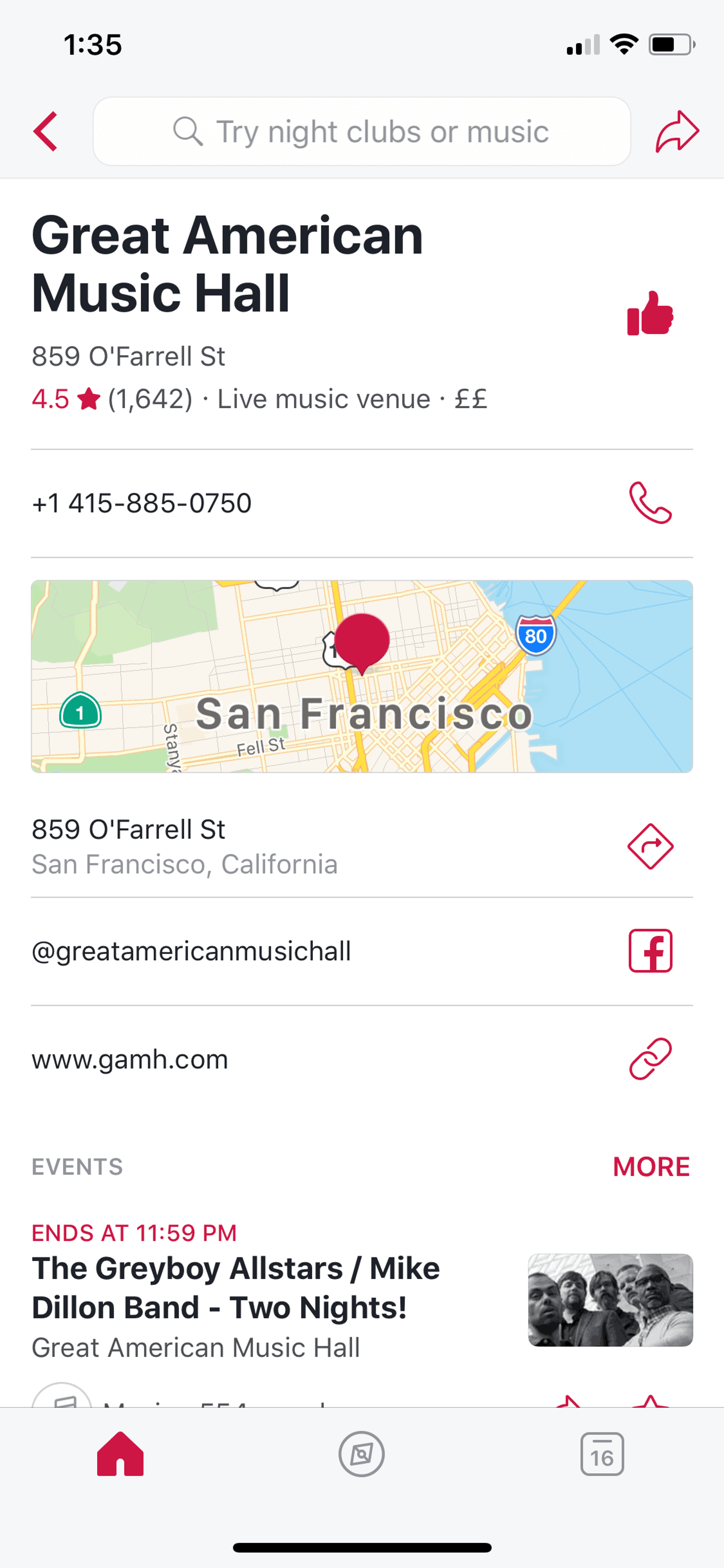 Facebook Local iOS Social Networking interface screenshot 21