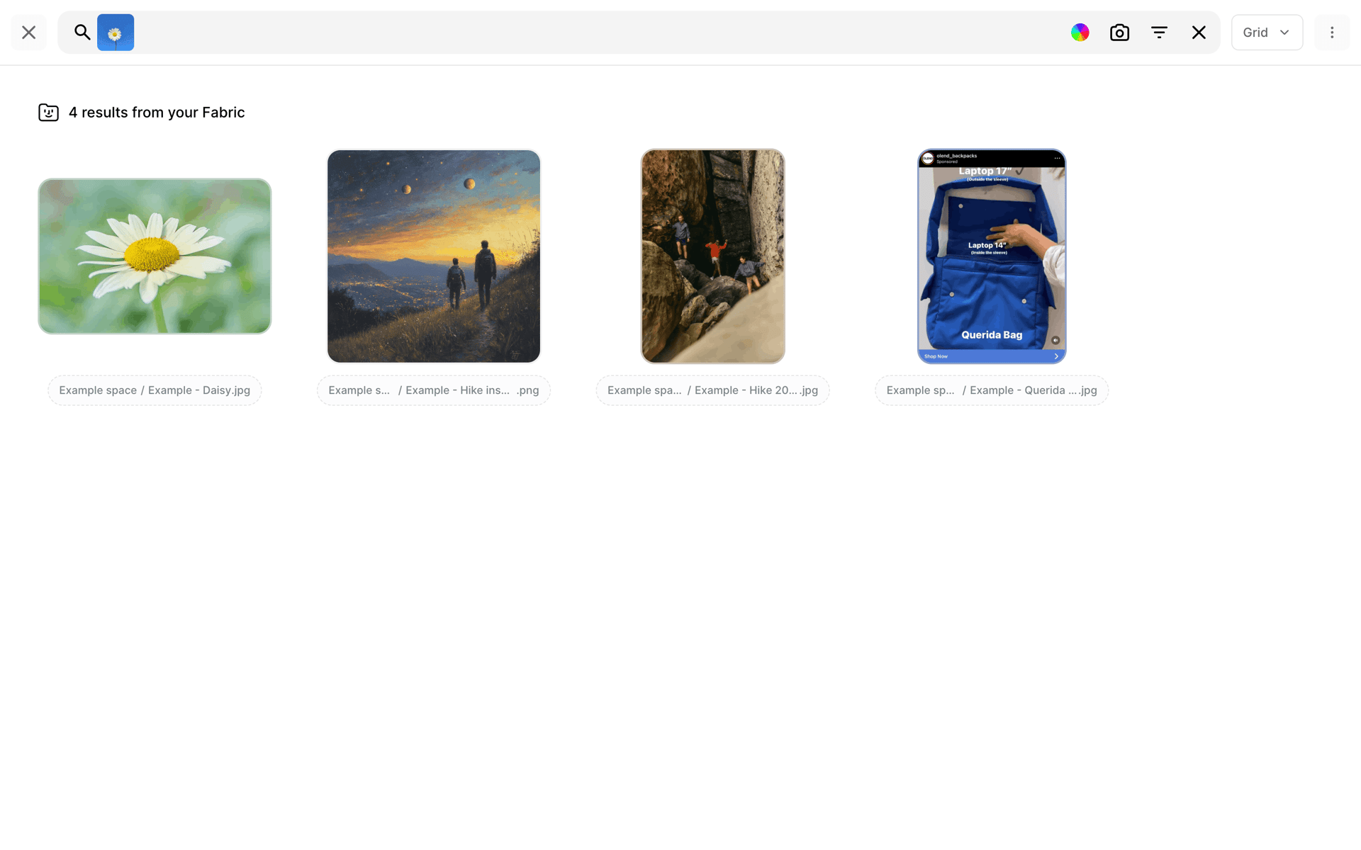 Fabric Web Productivity interface screenshot 23