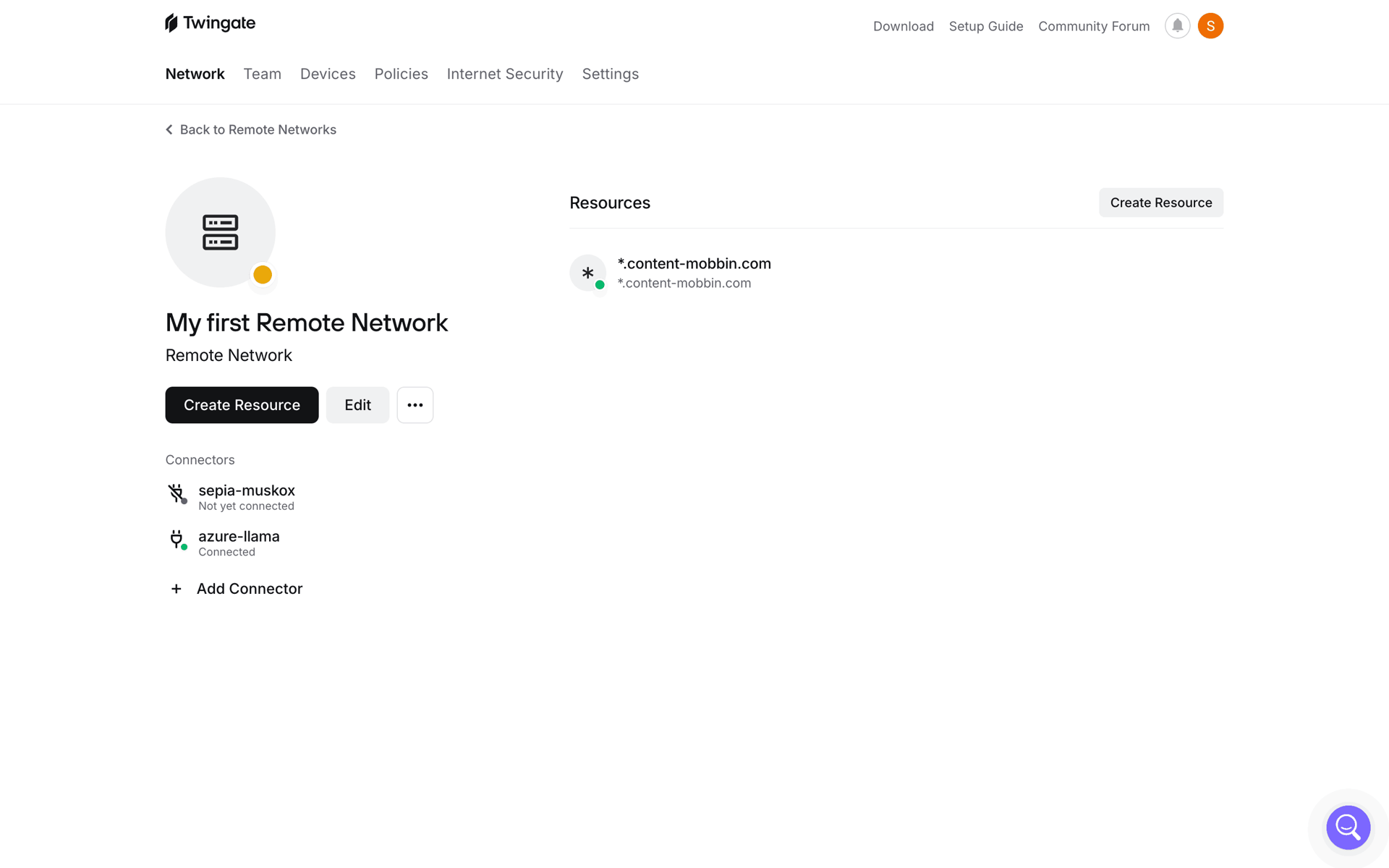 Twingate Web Developer Tools interface screenshot 5