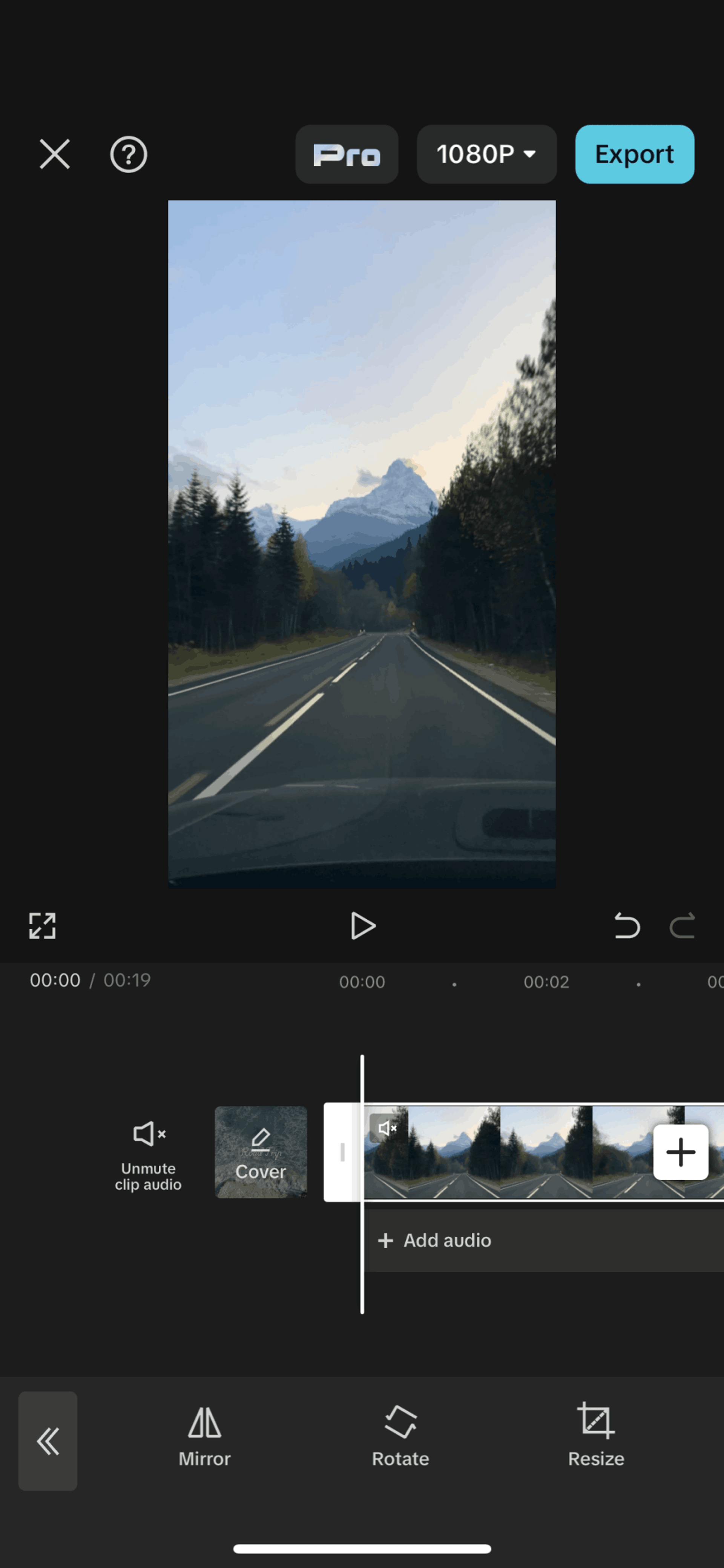 CapCut iOS Photo & Video interface screenshot 19