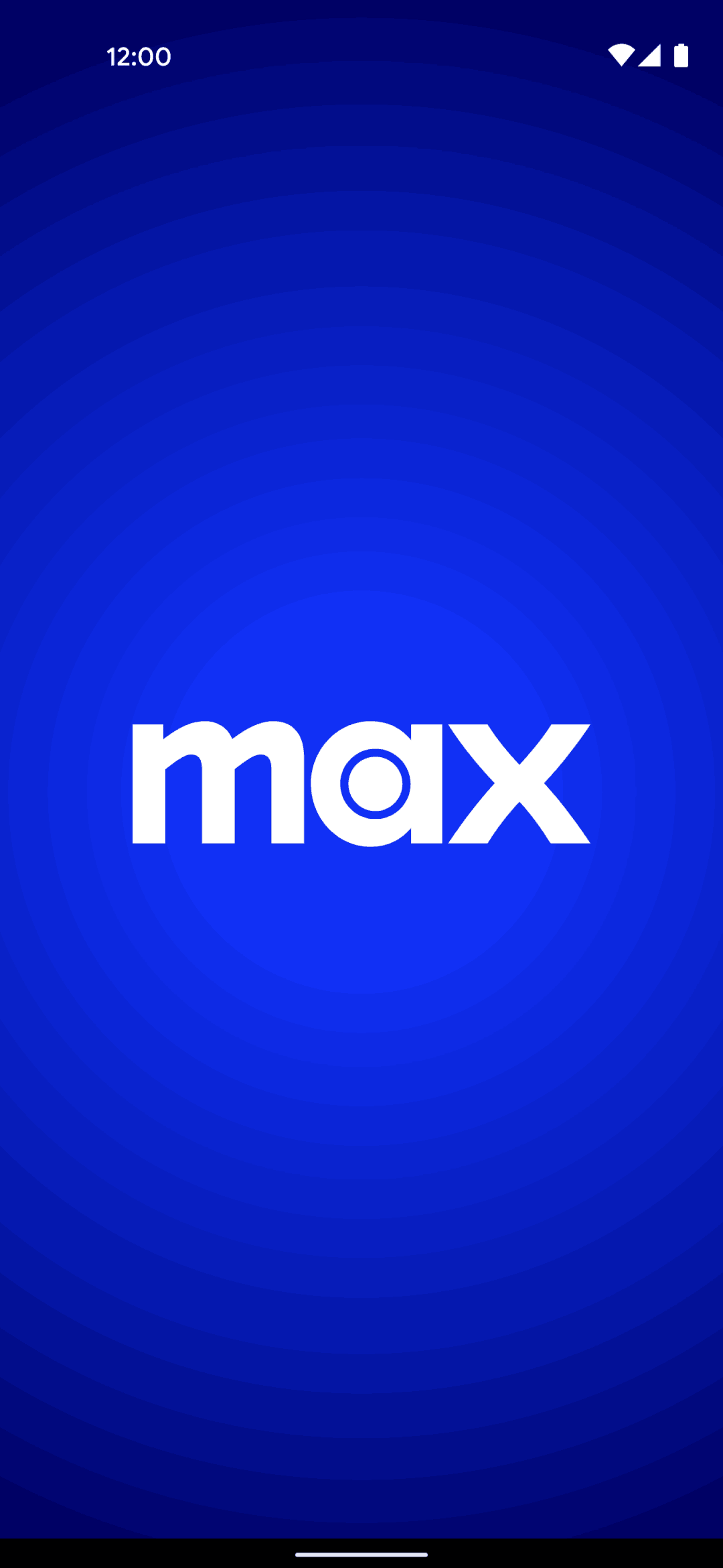 Max Android Entertainment interface screenshot 1