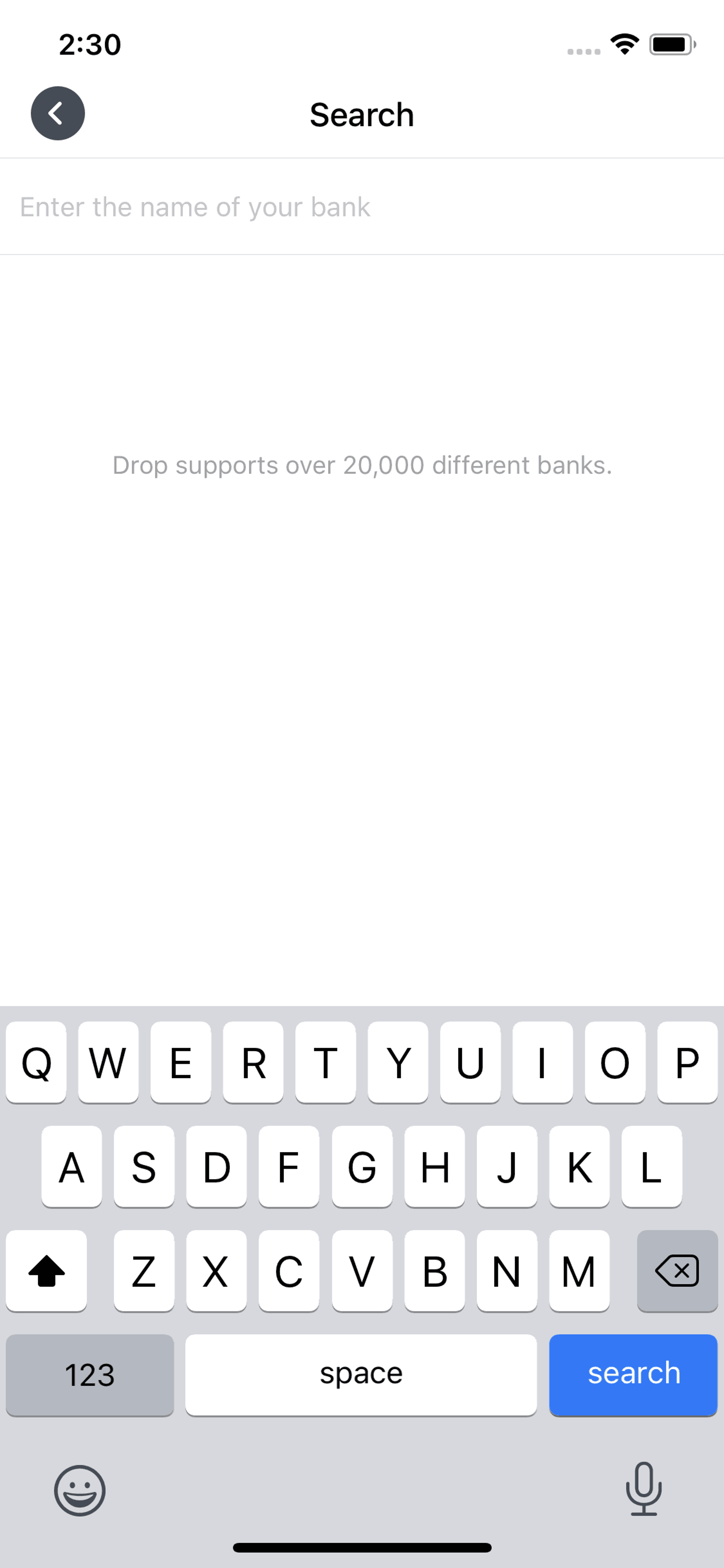 Drop iOS Lifestyle interface screenshot 9