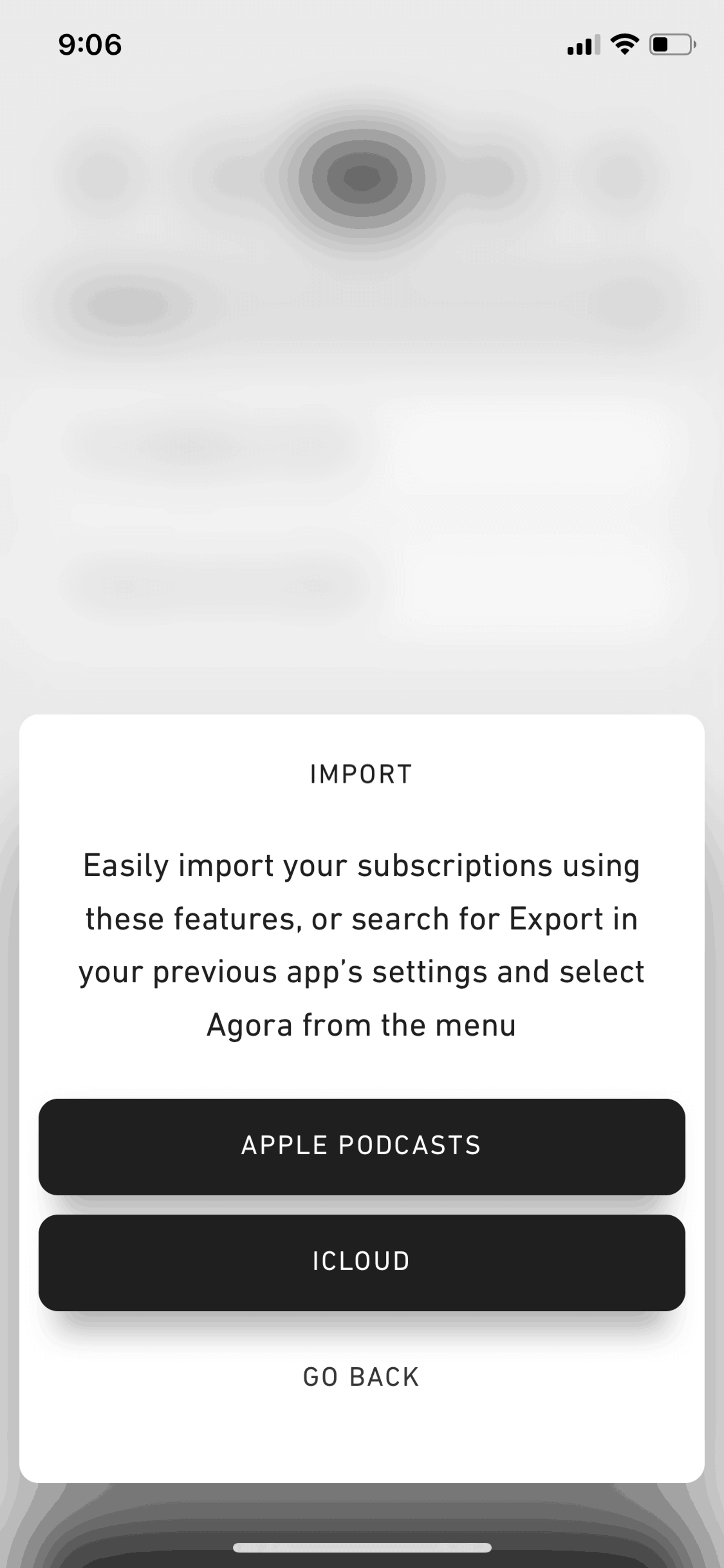 Agora iOS News interface screenshot 3