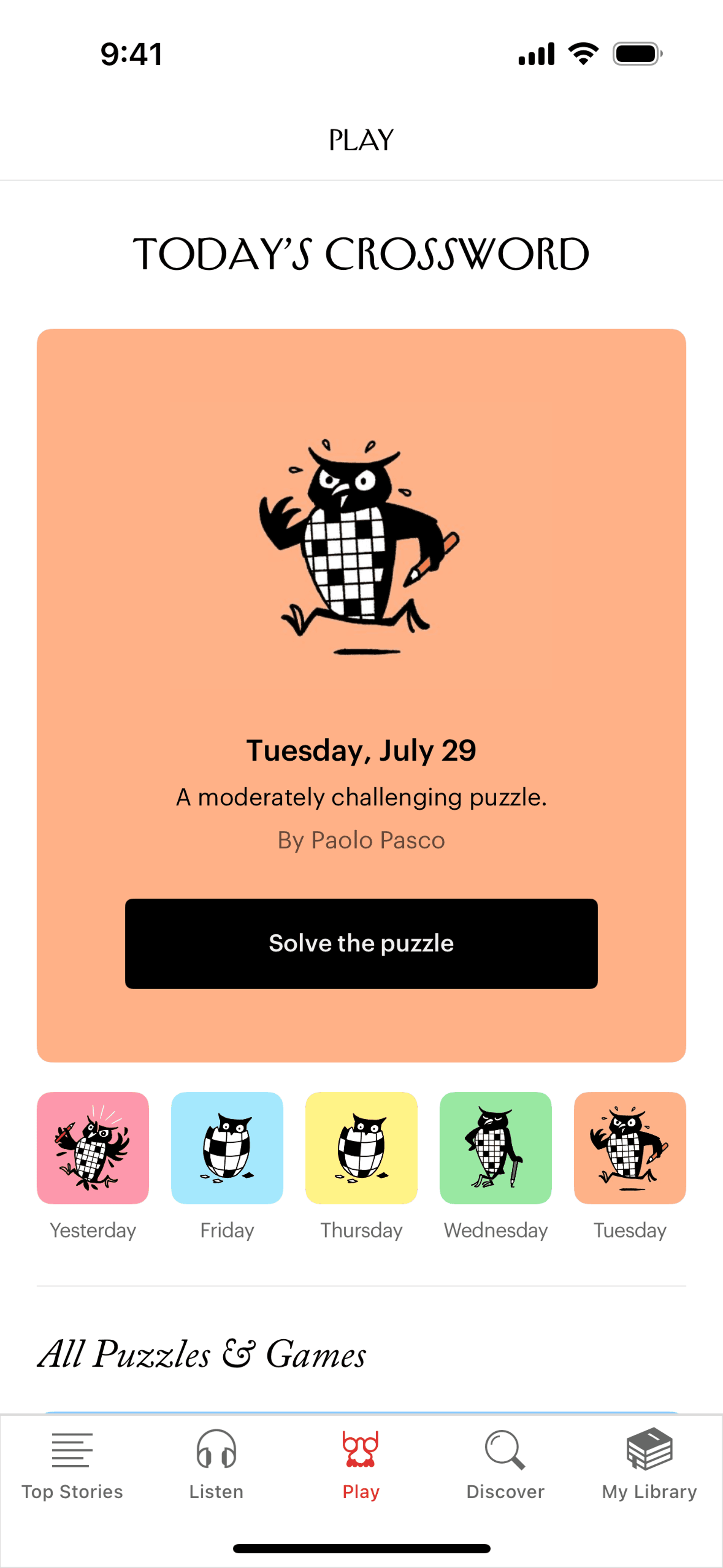 The New Yorker iOS News interface screenshot 14