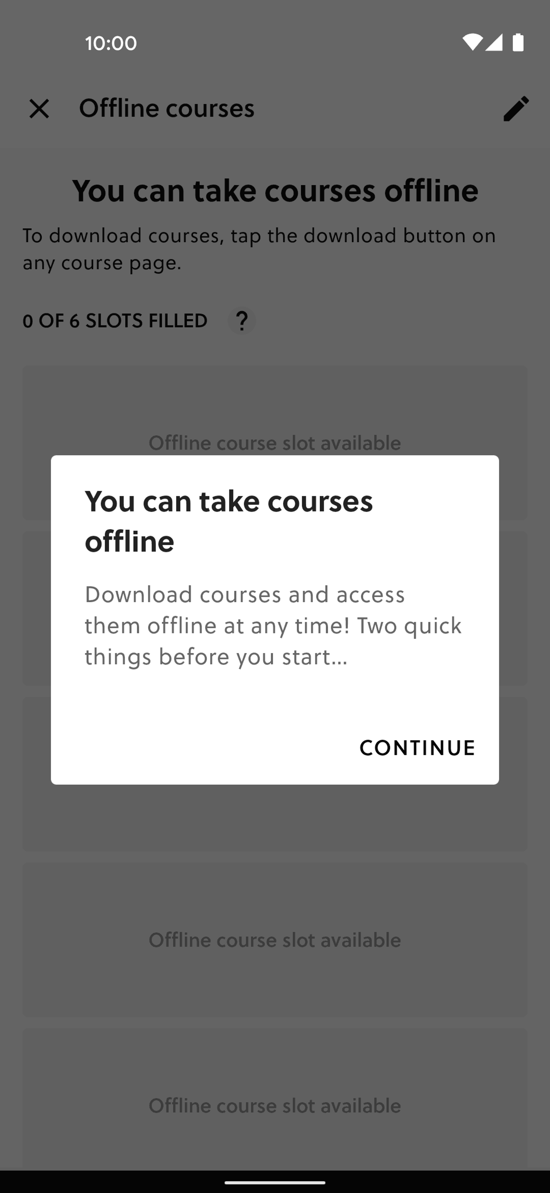 Brilliant Android Education interface screenshot 21
