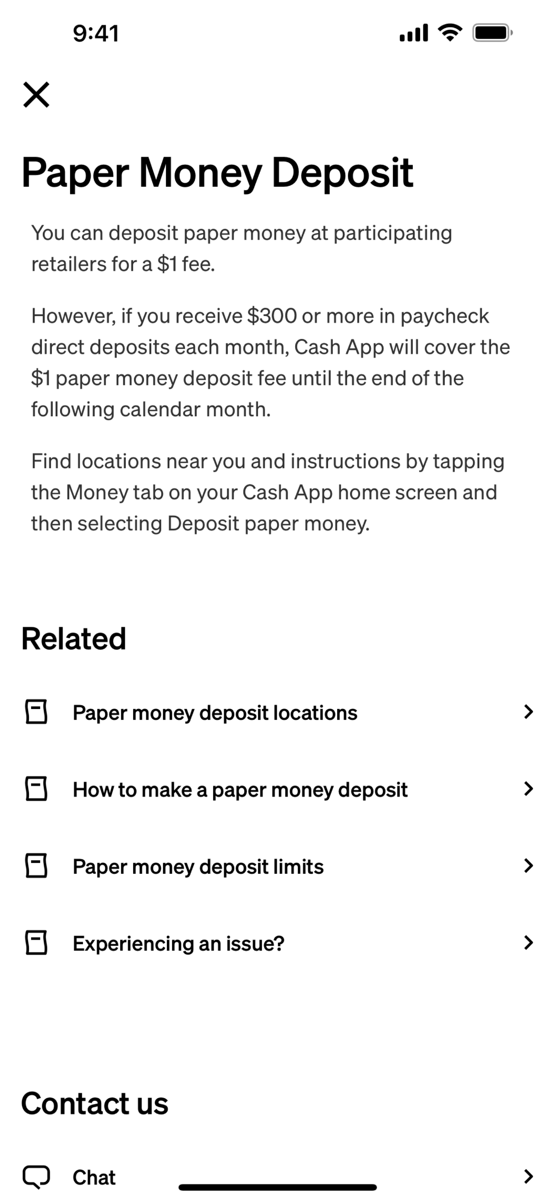Cash App iOS Finance interface screenshot 12
