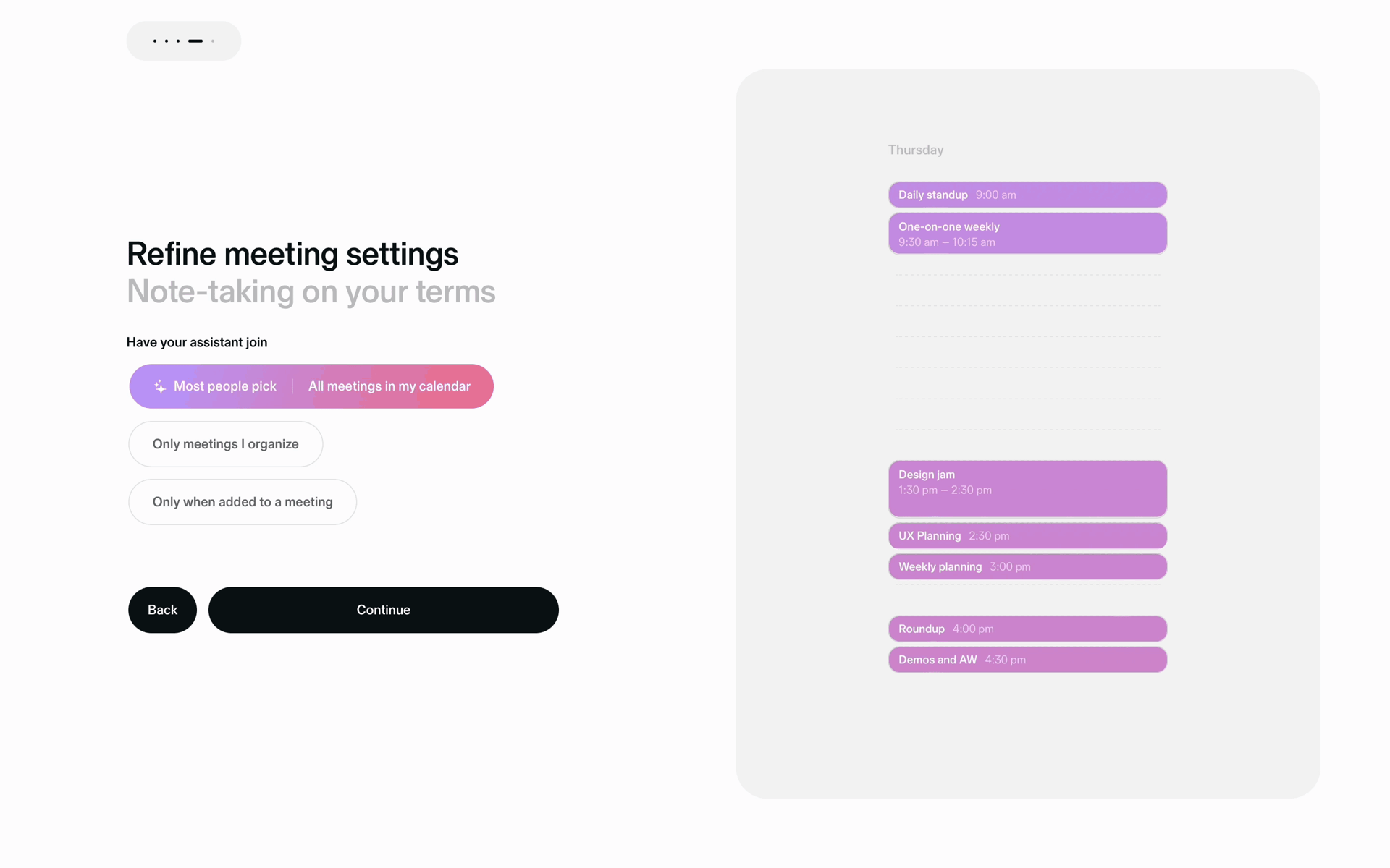 Sana AI Web Business interface screenshot 12