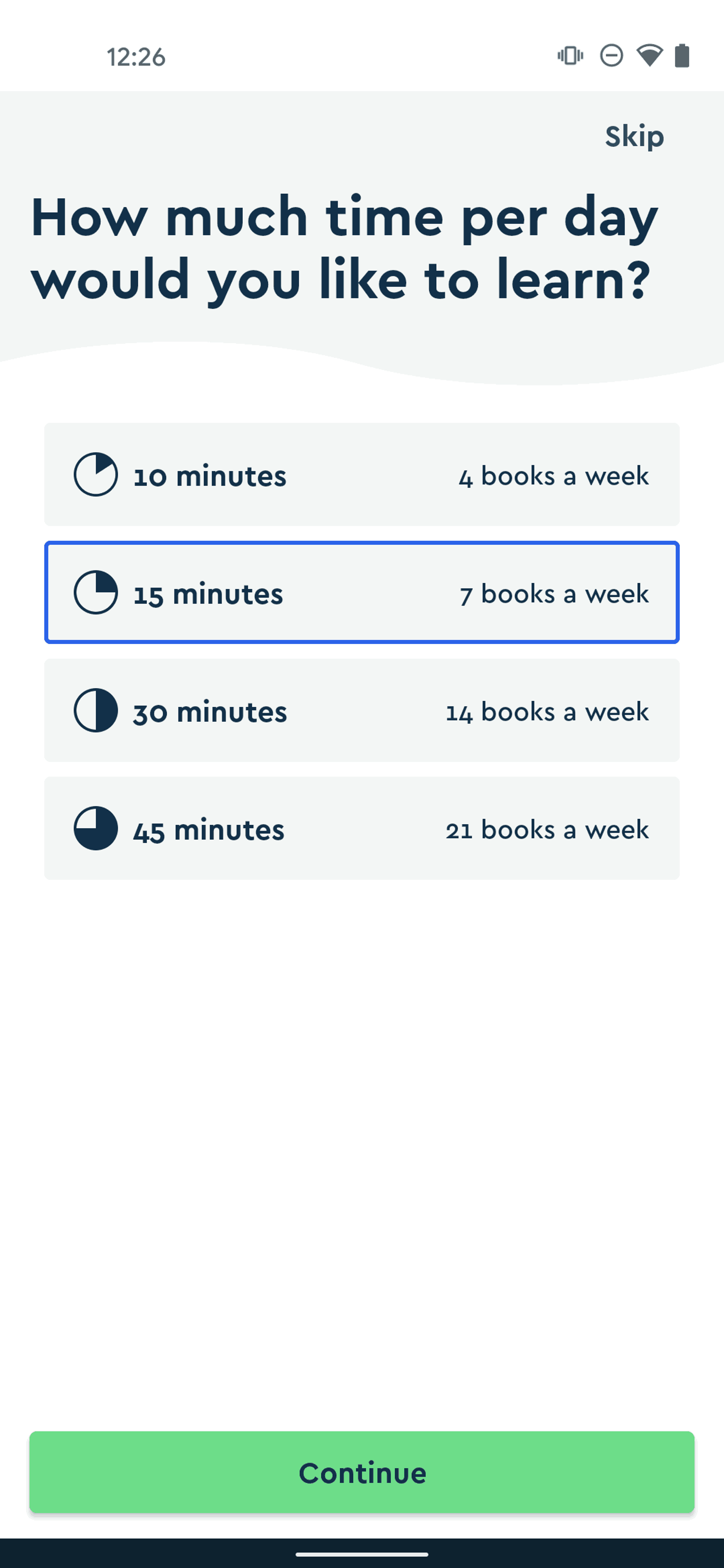 Blinkist Android Education interface screenshot 5