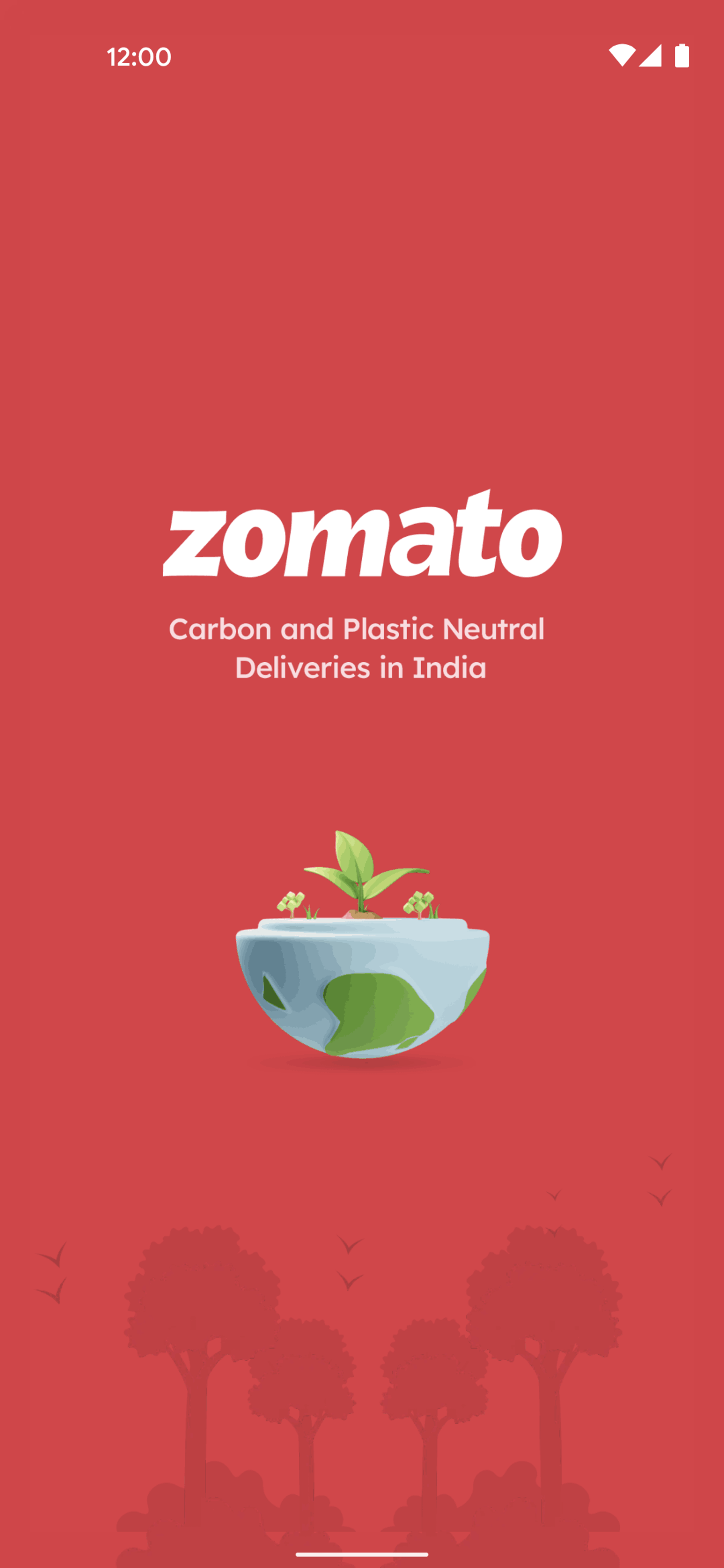 Zomato Android Food & Drink interface screenshot 1
