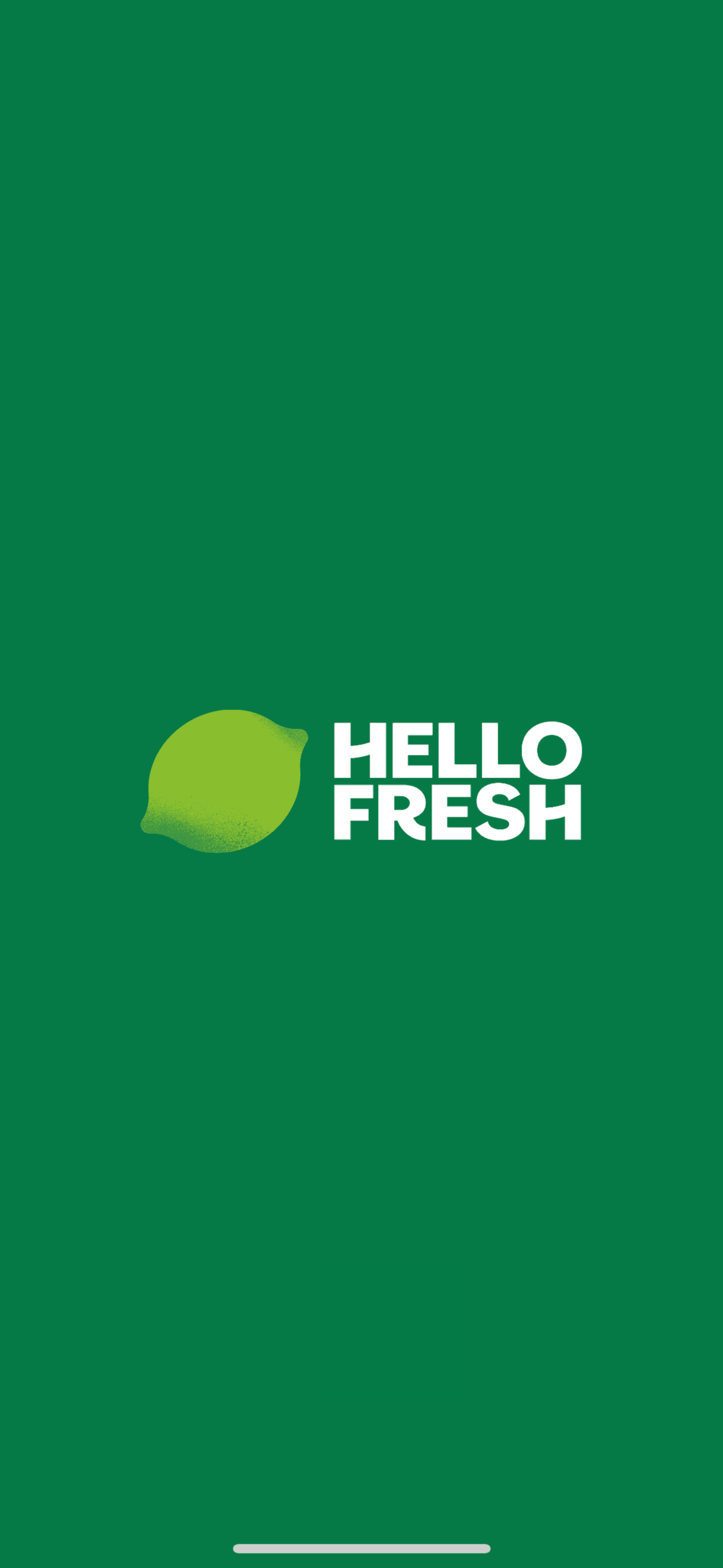 HelloFresh iOS Food & Drink interface screenshot 1
