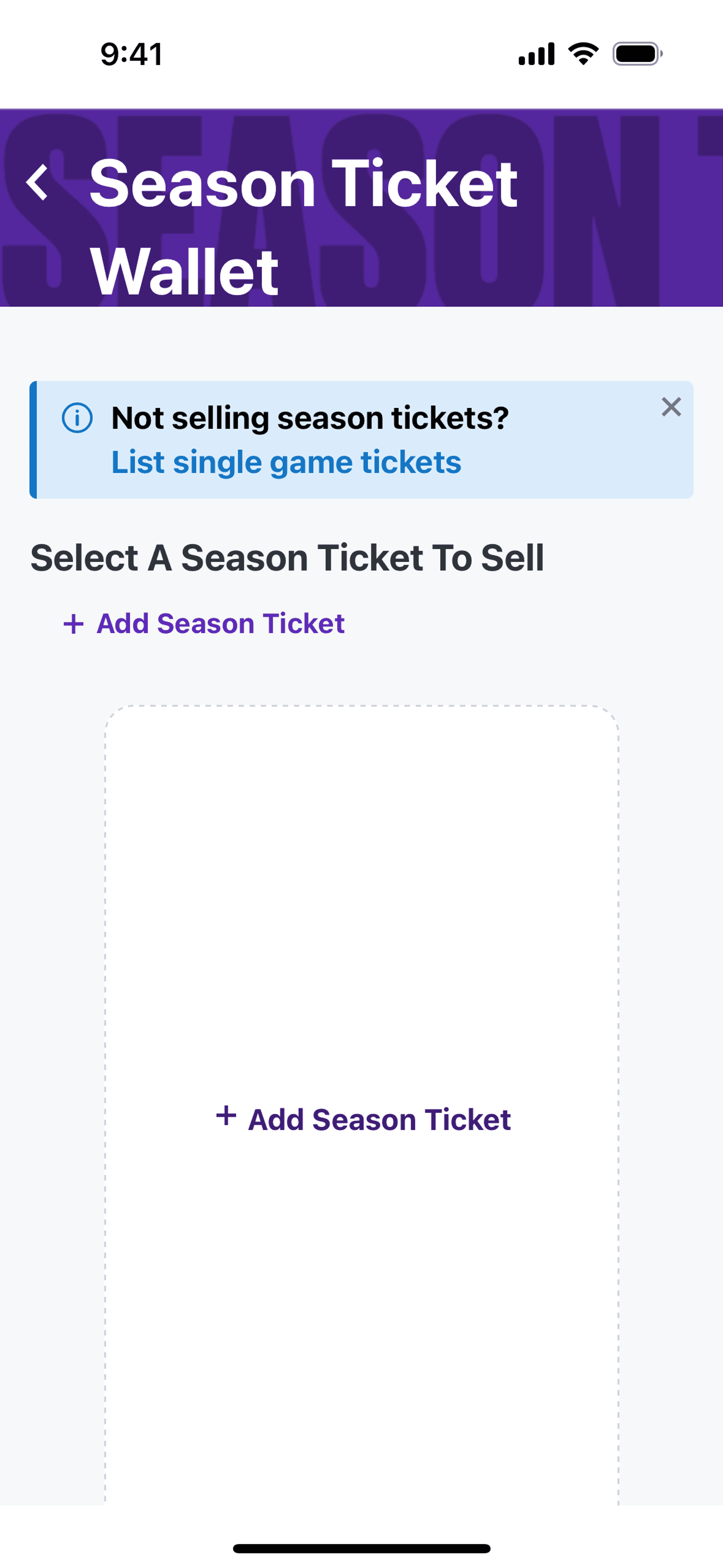 StubHub iOS Entertainment interface screenshot 14