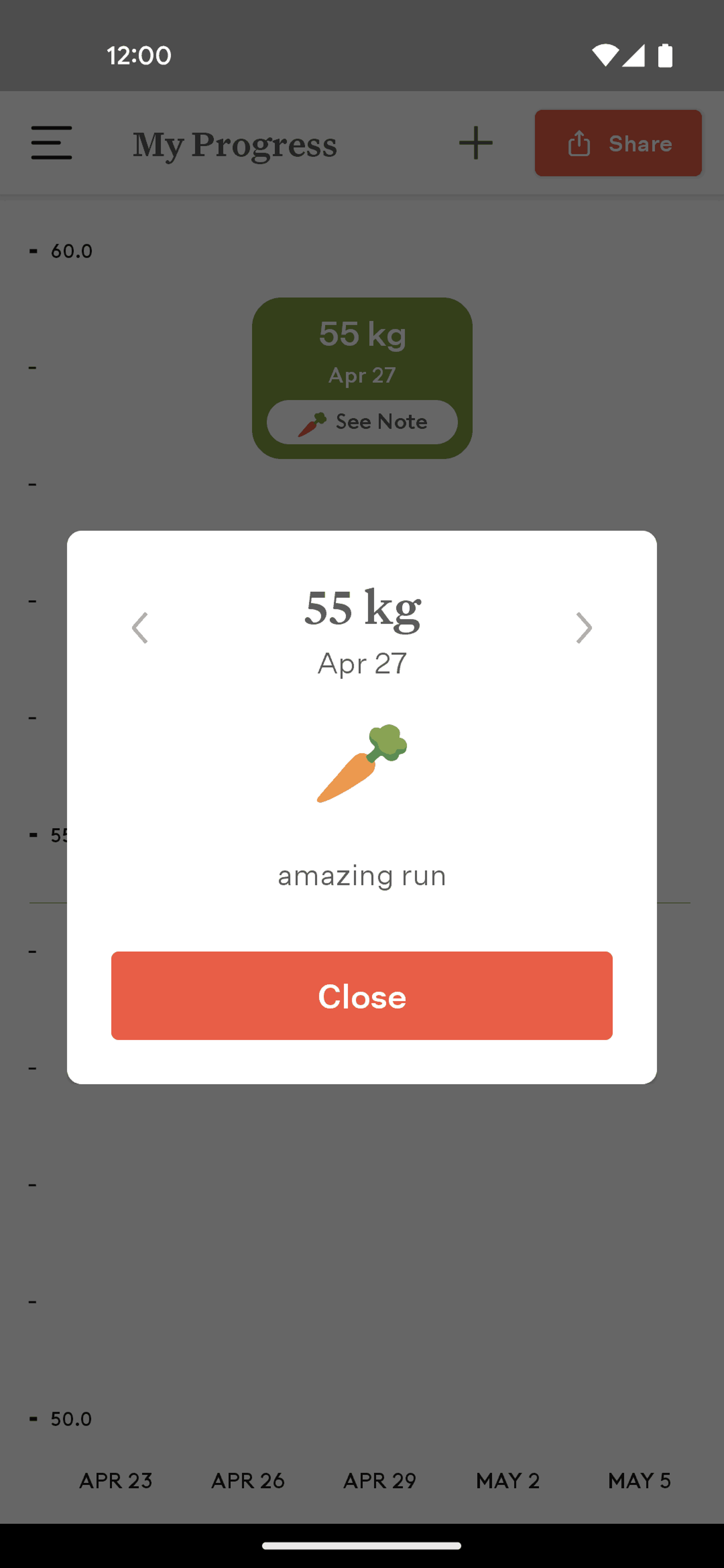 Noom Android Health & Fitness interface screenshot 14