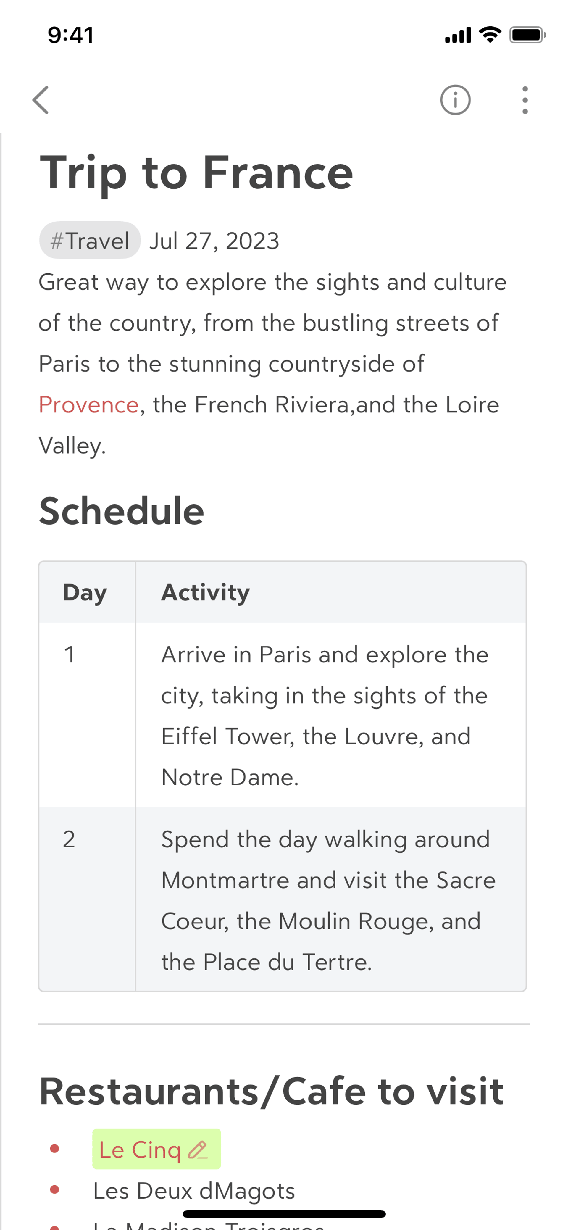 Bear iOS Productivity interface screenshot 10