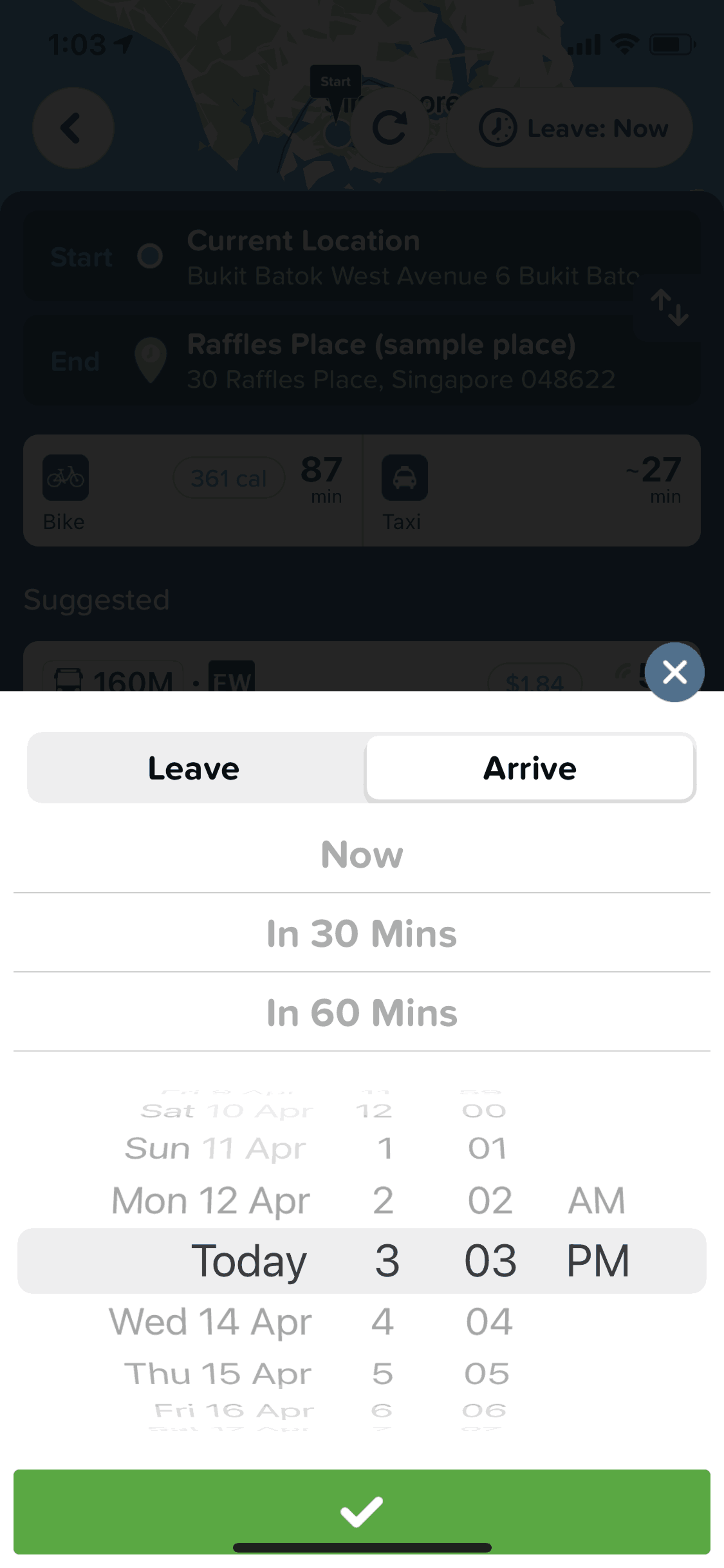Citymapper iOS Maps & Navigation interface screenshot 15
