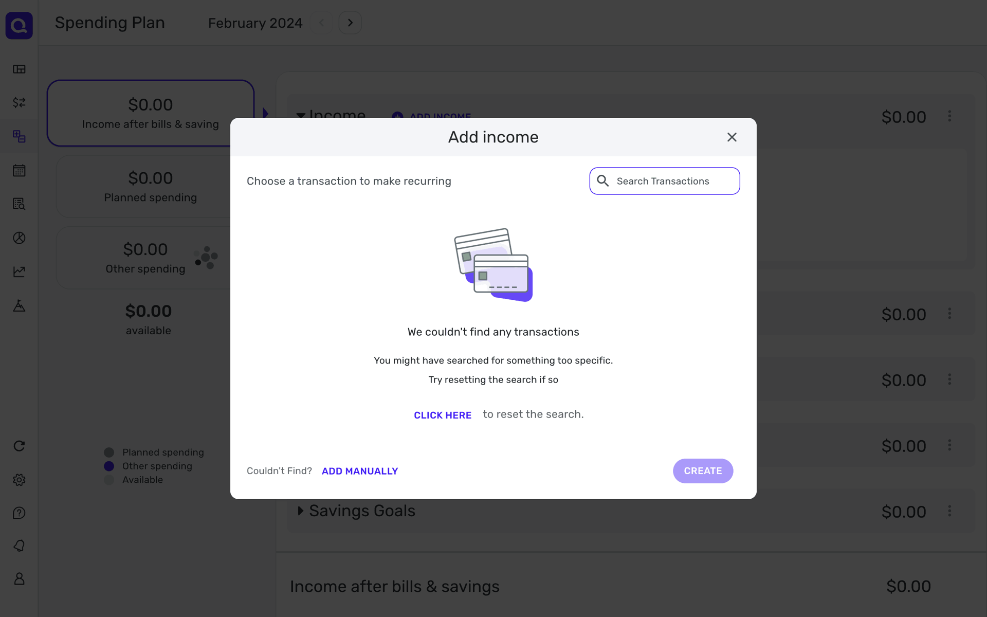 Quicken Web Finance interface screenshot 10