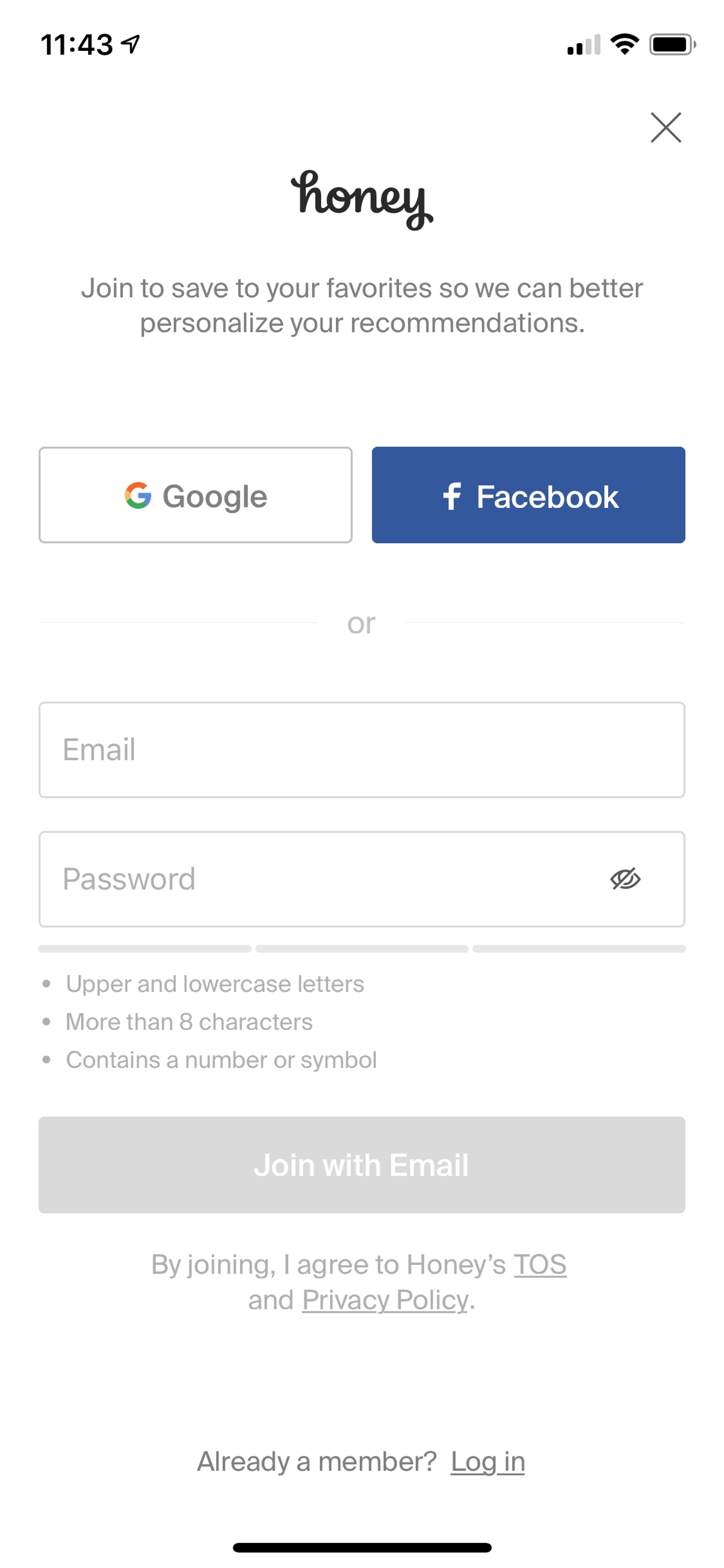 PayPal Honey iOS Shopping interface screenshot 4