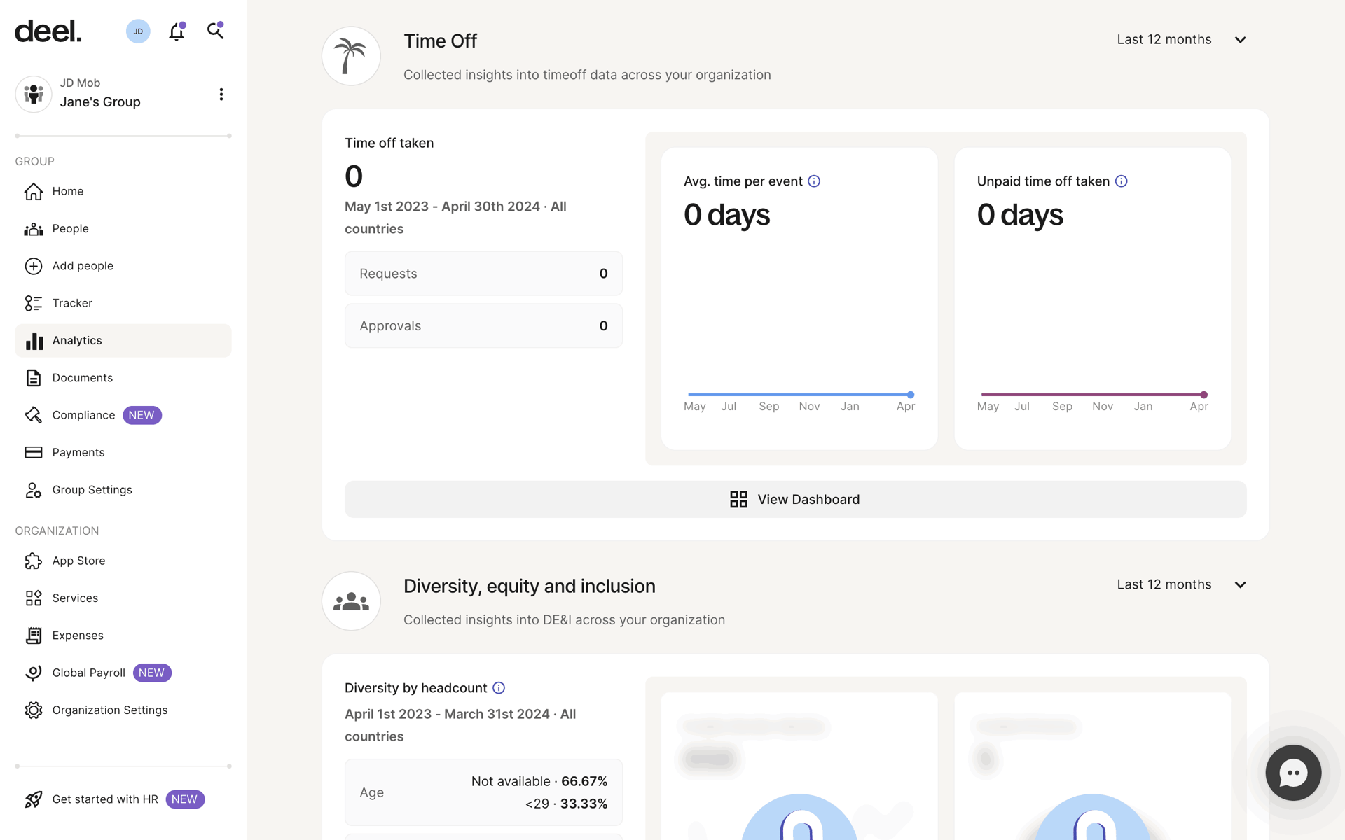Jobs & Recruitment app screen 1
