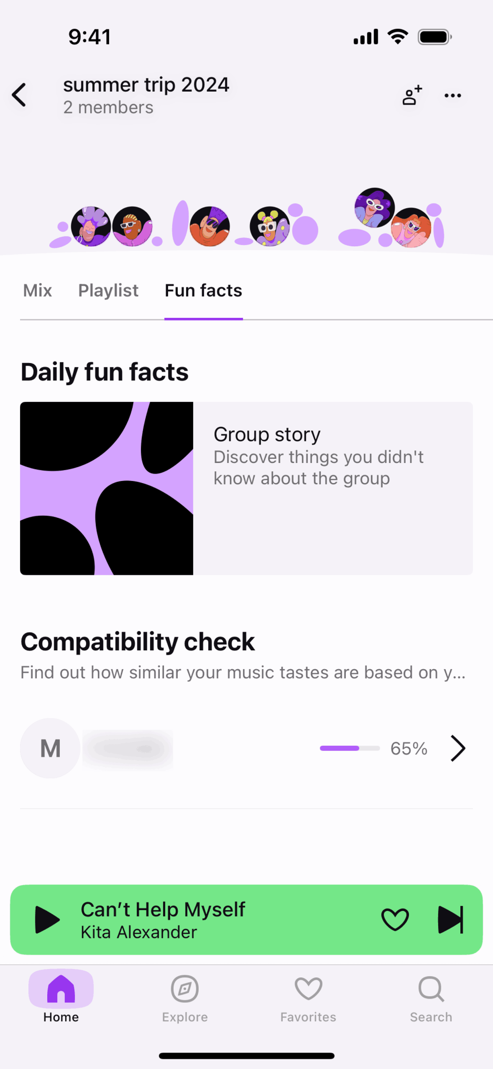Deezer iOS Entertainment interface screenshot 19