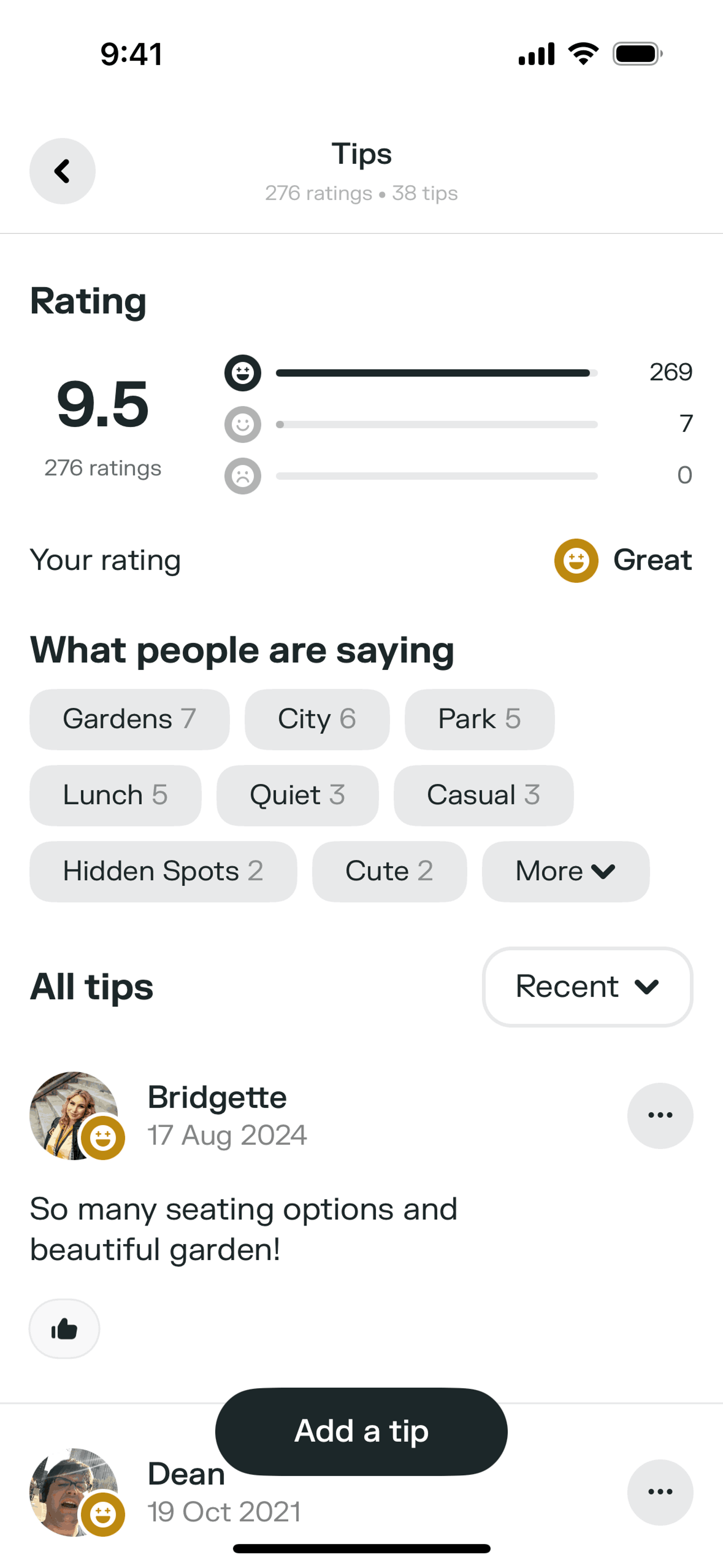 Swarm iOS Social Networking interface screenshot 8